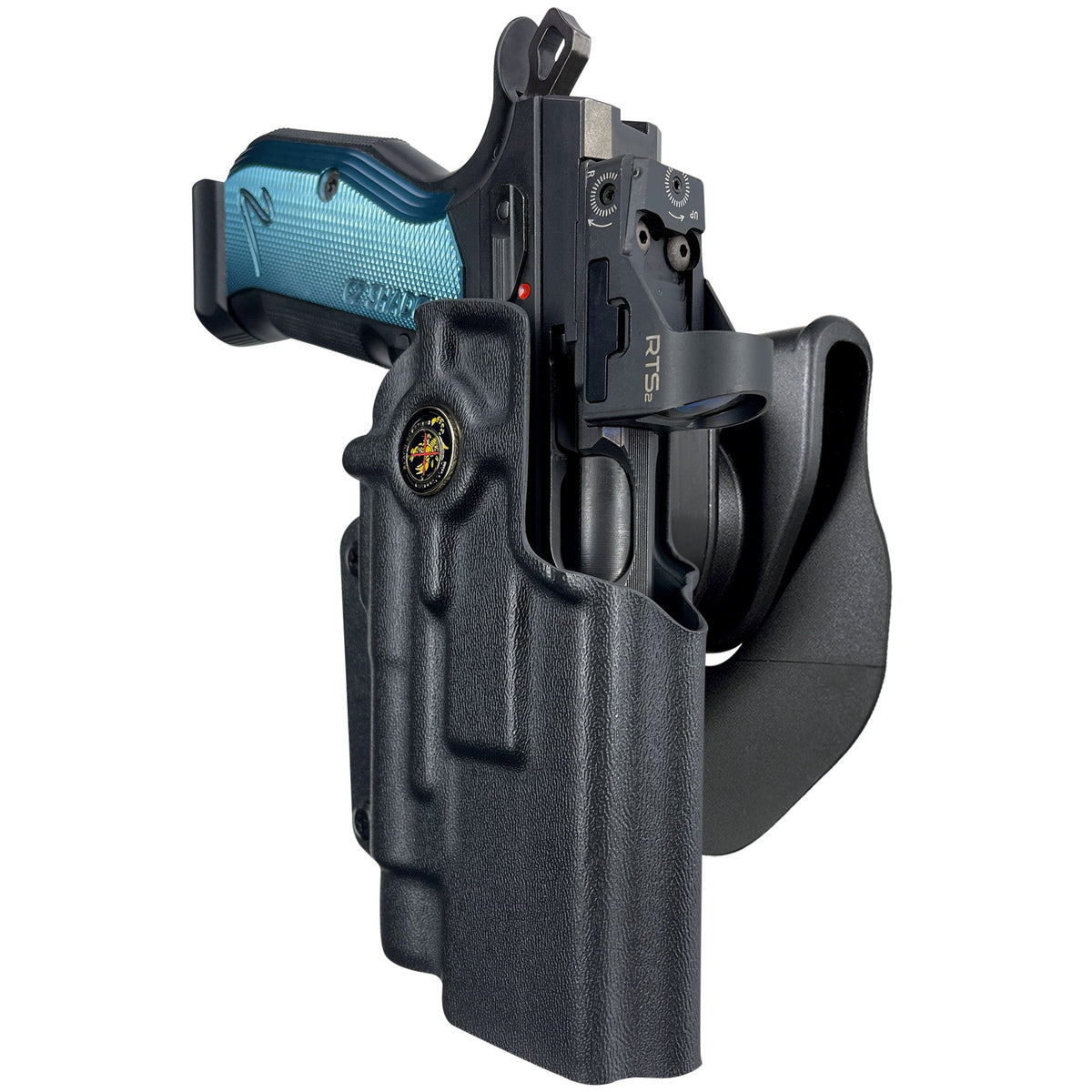 OWB Quick Release Paddle Holster for CZ Shadow 2 w/ Streamlight TLR-1 HL