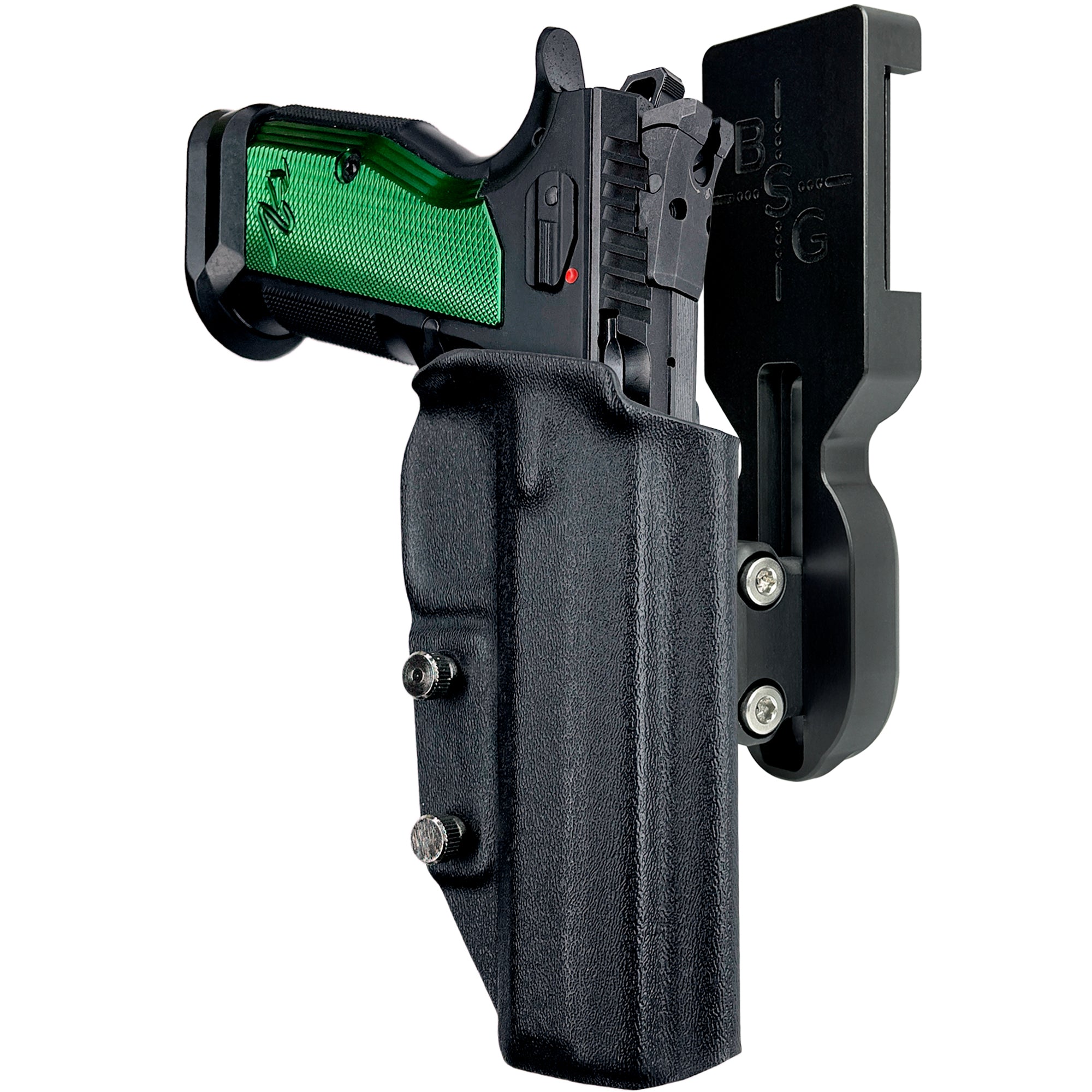 Pro Ball Joint Competition Holster for CZ TS2 Racing Green