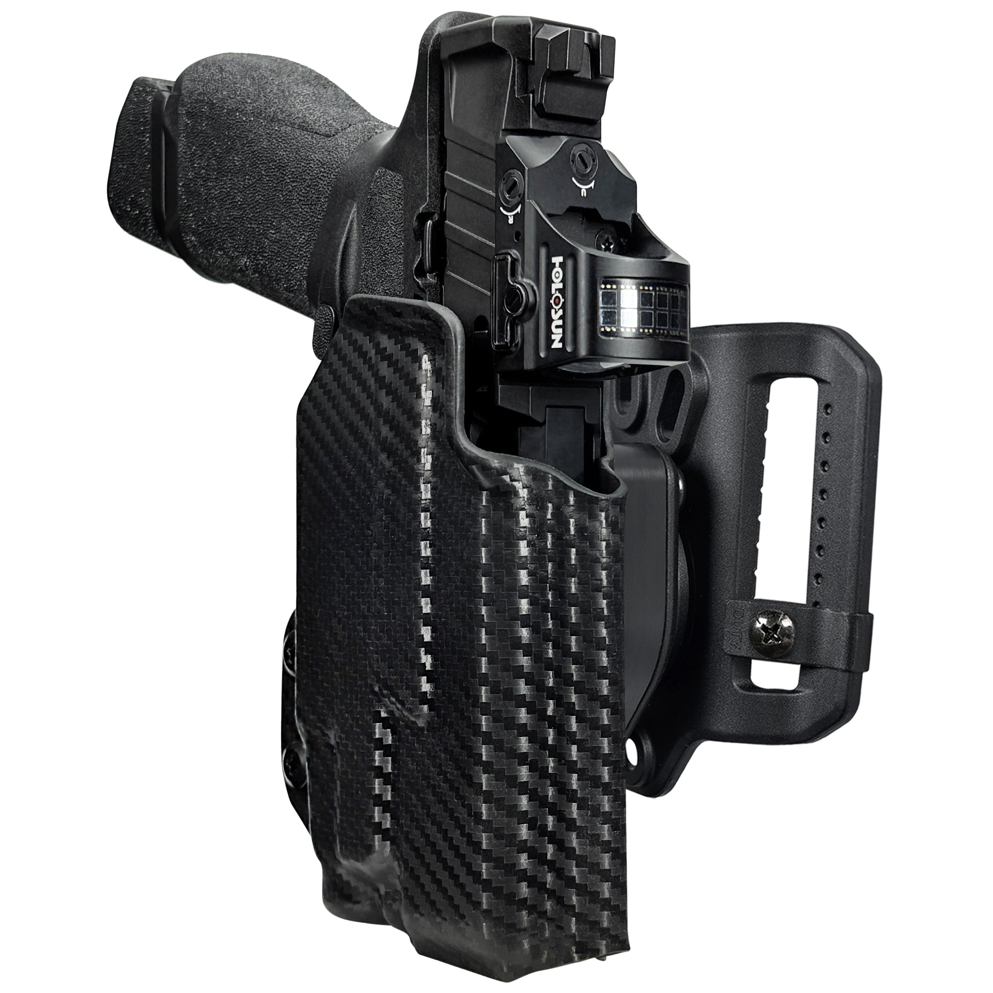 SA Echelon 4.0C TLR-7X Quick Release Belt Loop Holster in Carbon Fiber