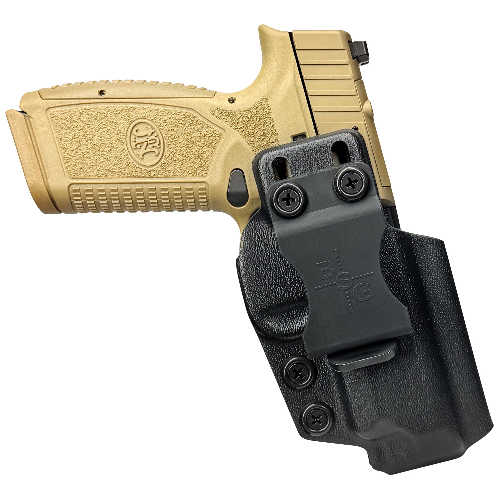 FN Reflex XL Inside the Waistband Holster in Black - Front