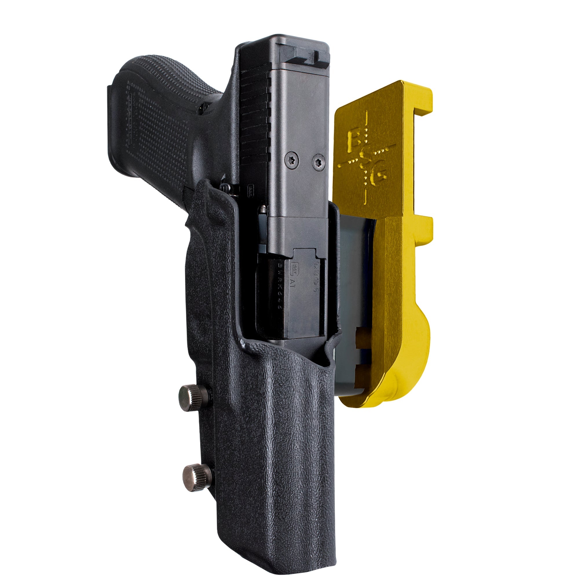 Glock 17, 19, 22, 45 (All Gens) IPSC / USPSA Quick Mount Holster