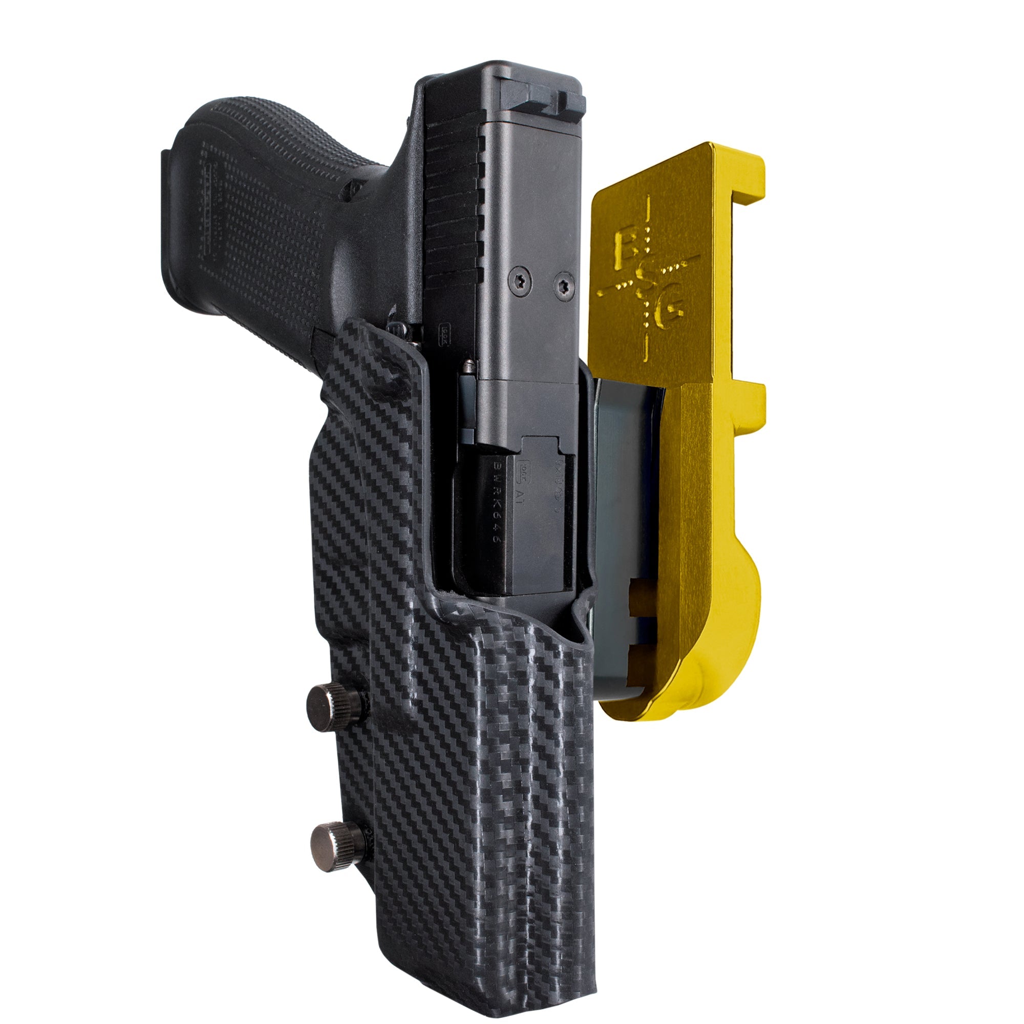 Glock 17, 19, 22, 45 (All Gens) IPSC / USPSA Quick Mount Holster