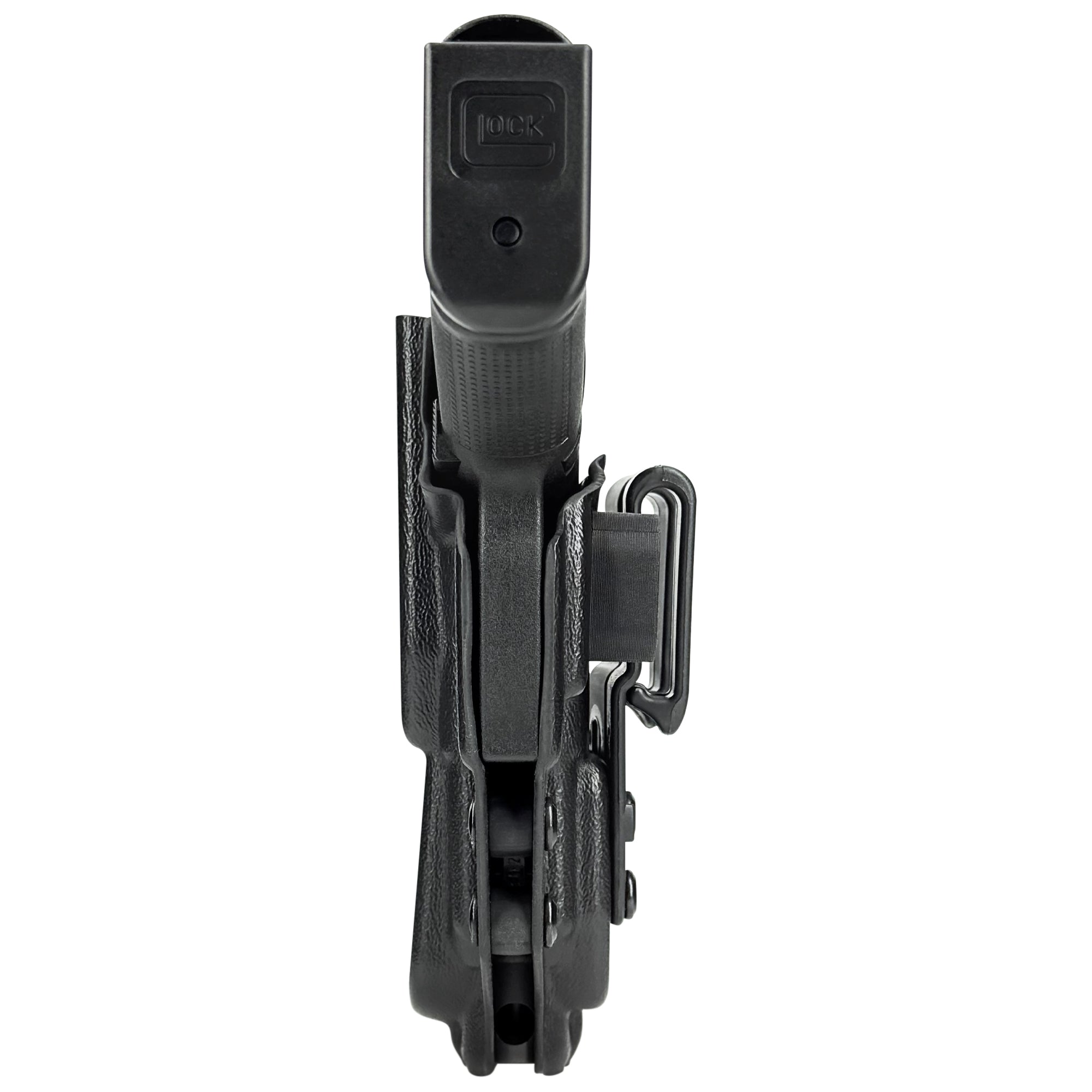 Glock 48 MOS w/ Align Tactical Thumb Rest AIWB Dual Clip X Holster