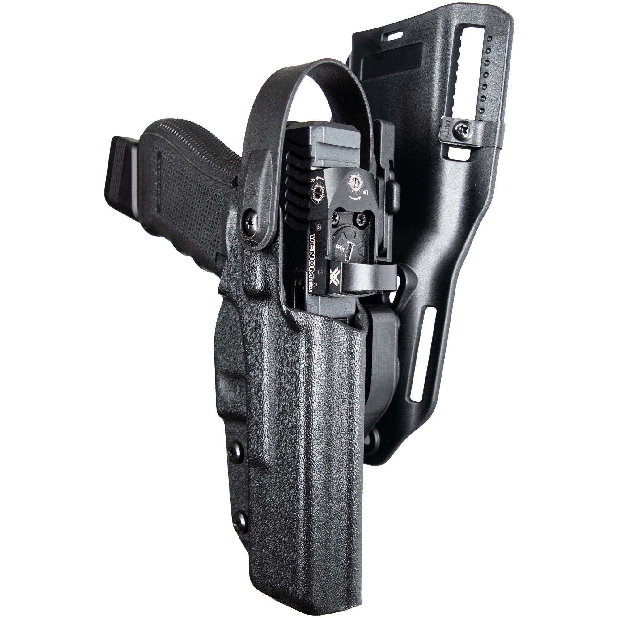 Glock 17, 22, 44, 45 Level II Duty Drop & Offset Holster