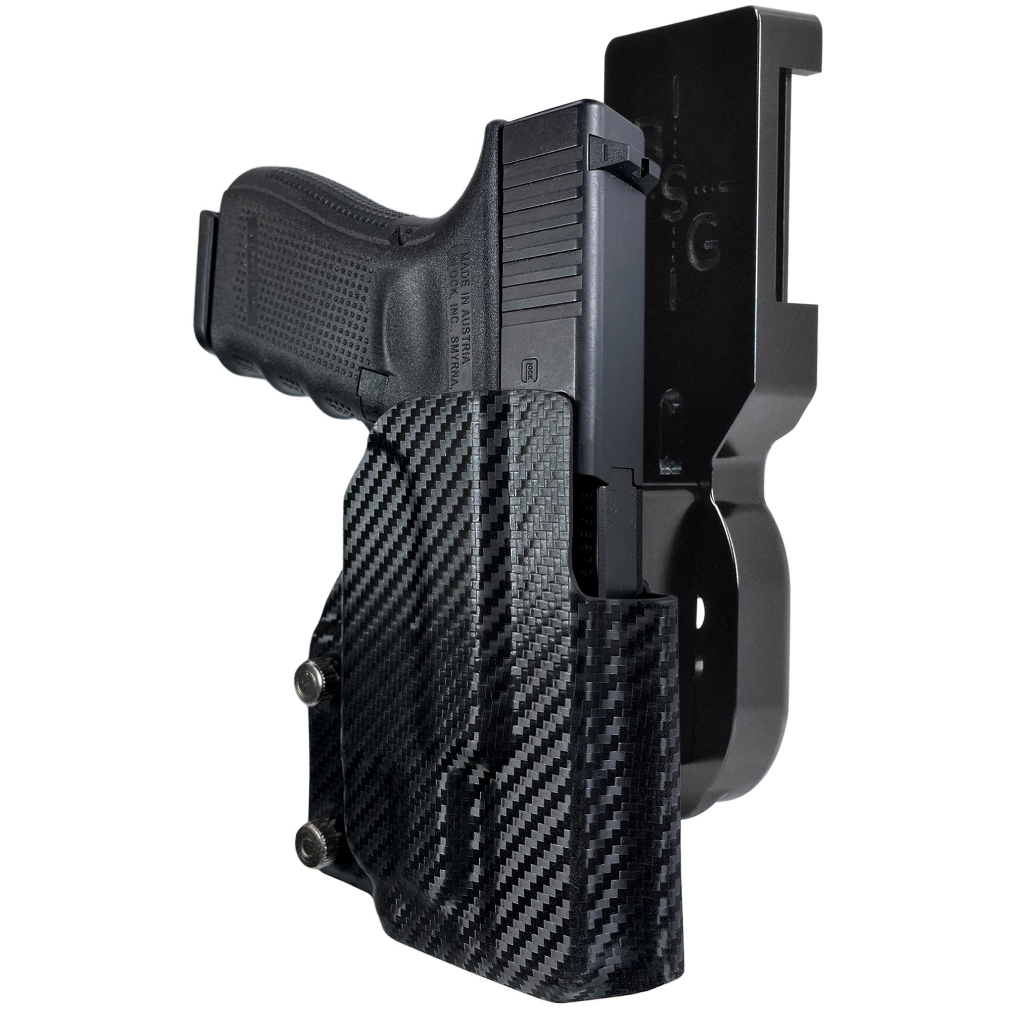 Glock 19, 23 (Gen 4) w/ Streamlight TLR-7A Pro Heavy Duty Competition Holster