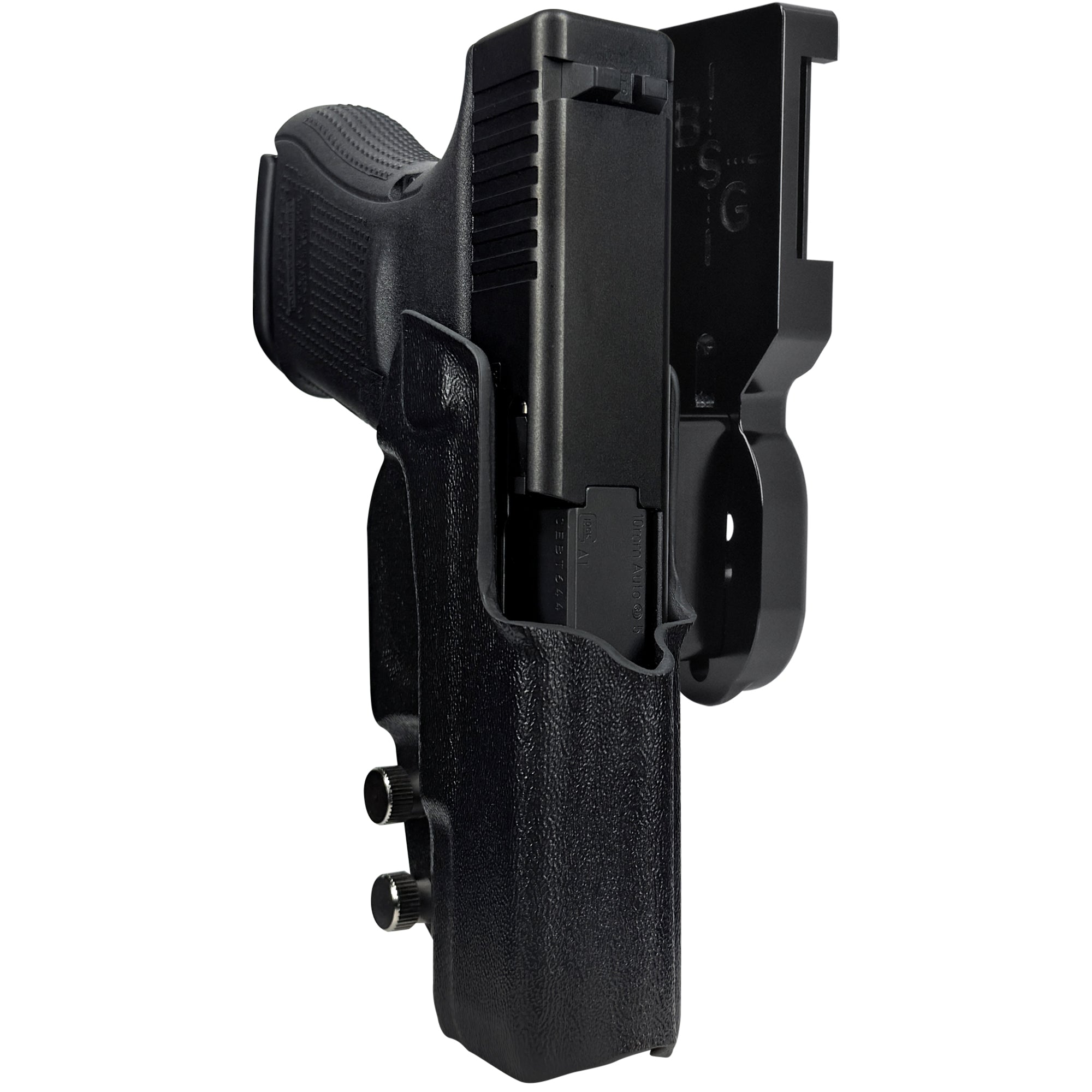 Glock 29 Gen5 Pro Heavy Duty Competition Holster in Black / Black