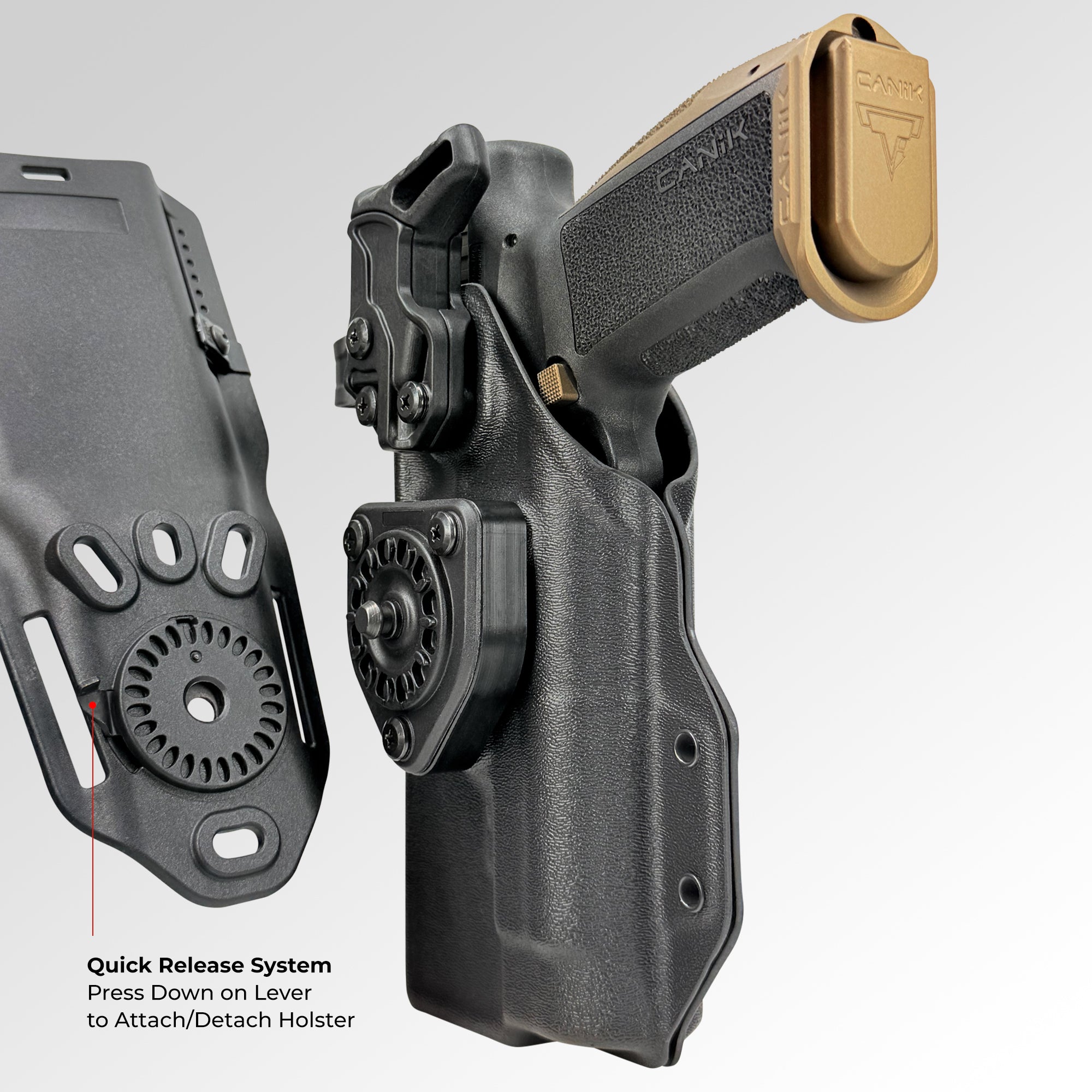 CZ P-09 C w/ Streamlight TLR-1 HLX Level II Tactical Drop & Offset Holster