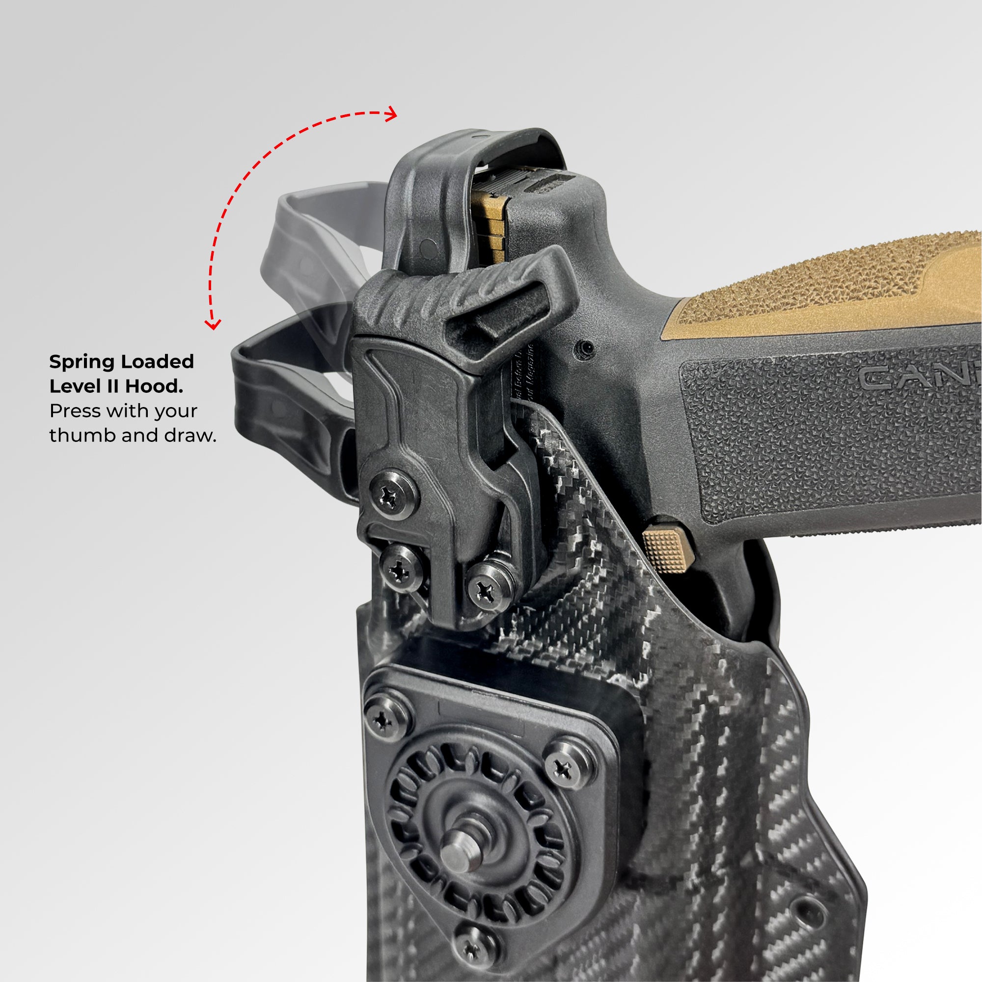 CZ P-09 C w/ Streamlight TLR-1 HLX Level II Tactical Drop Leg Holster