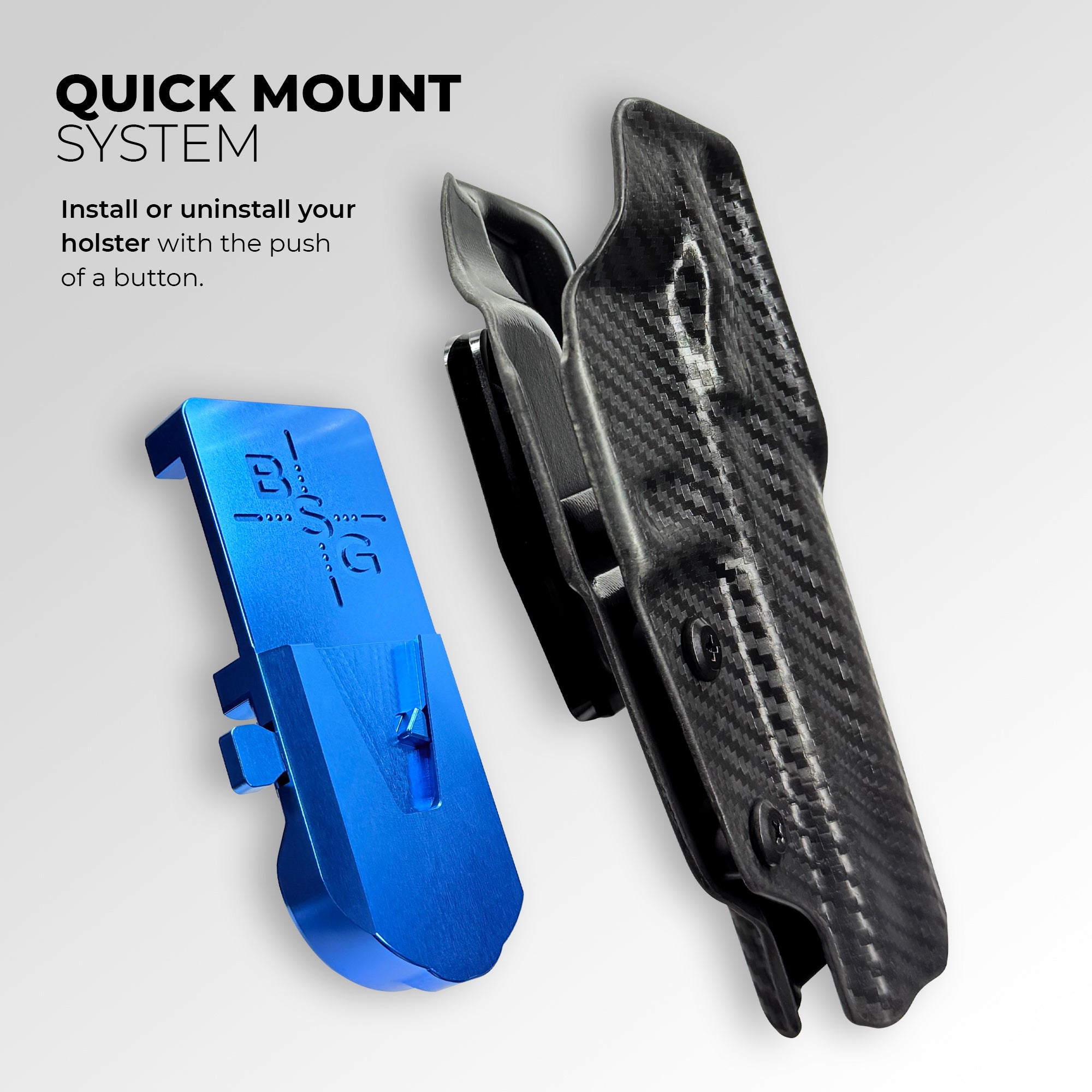 Quick Mount IDPA Belt Attachment