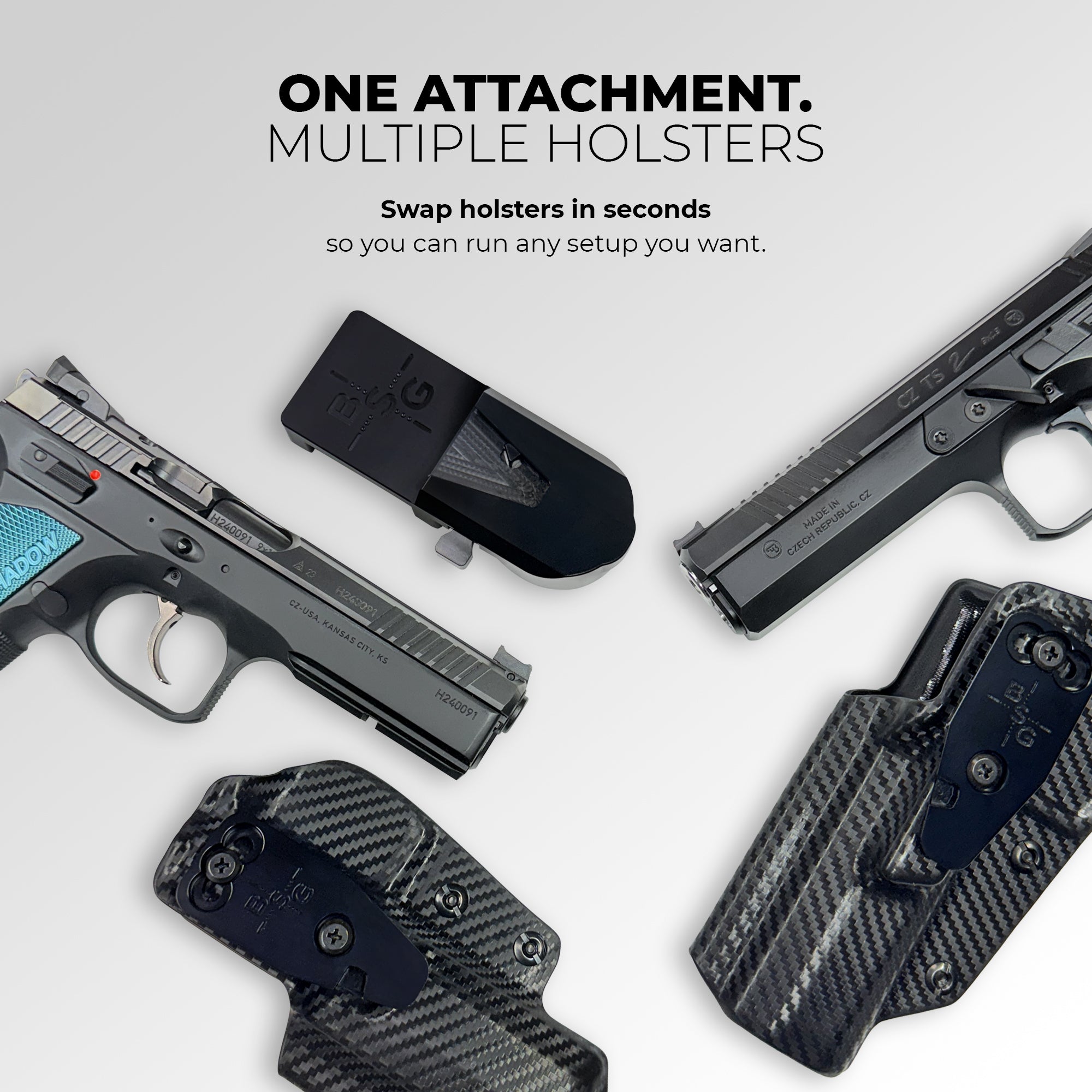 Quick Mount IDPA Belt Attachment