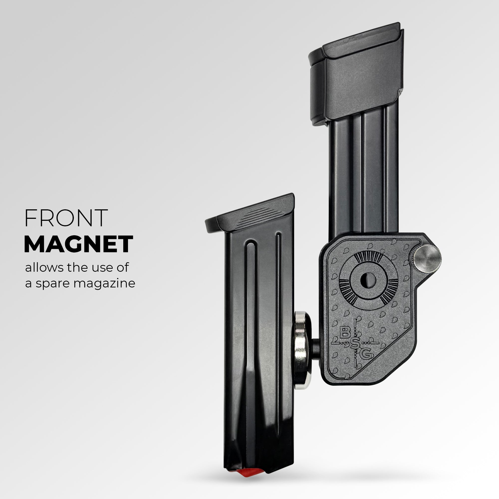 Ambidextrous Double Stack Magazine Pouch w/ Magnet
