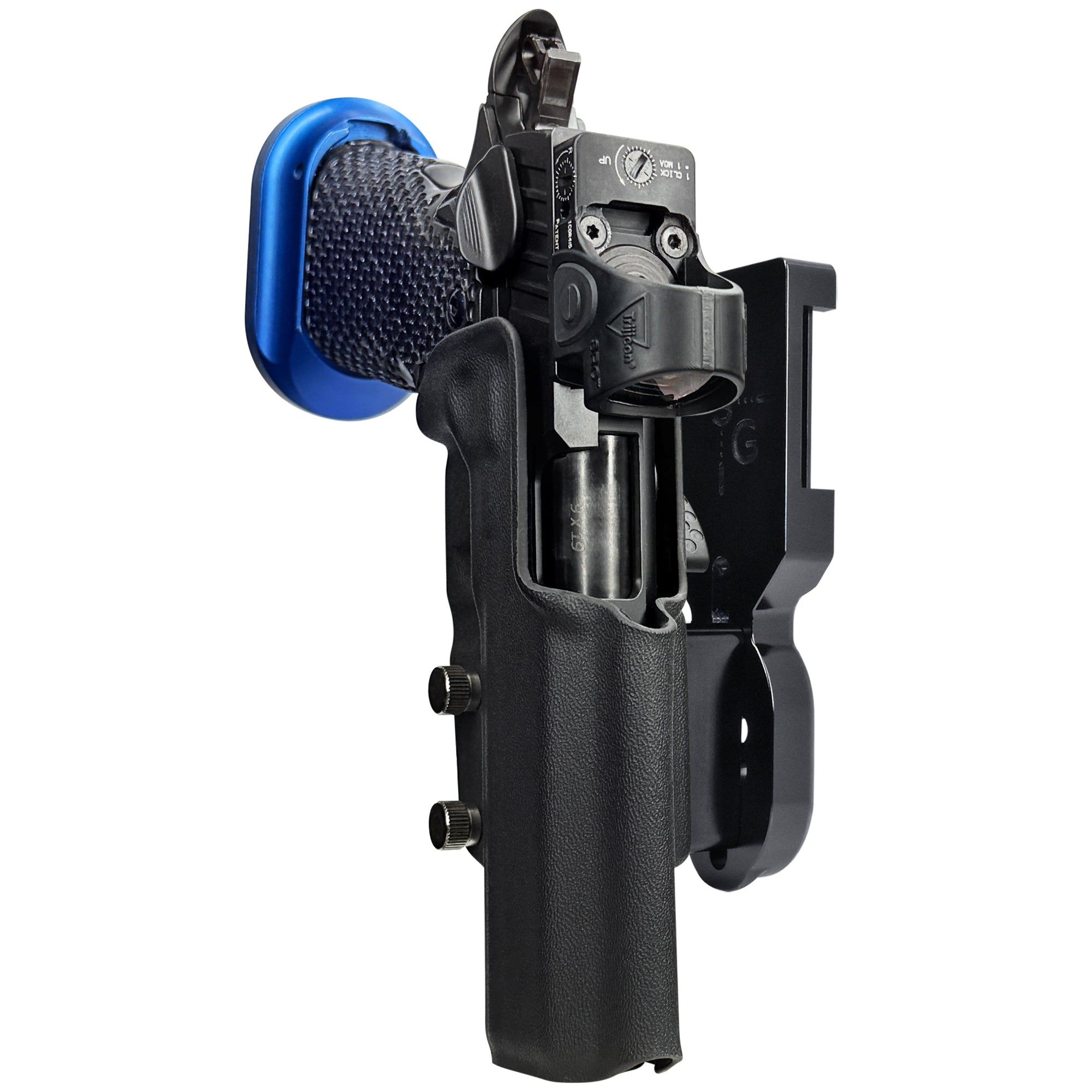 MPA DS9 Hybrid Pro Heavy Duty Competition Holster in Black / Black