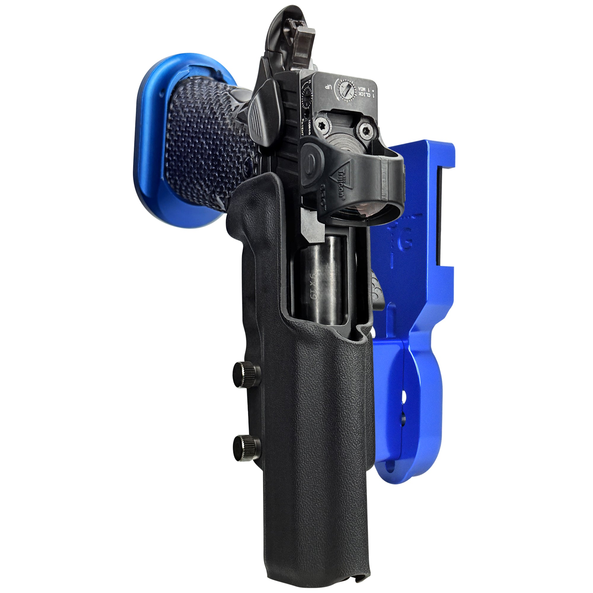 MPA DS9 Hybrid Pro Heavy Duty Competition Holster in Blue / Black