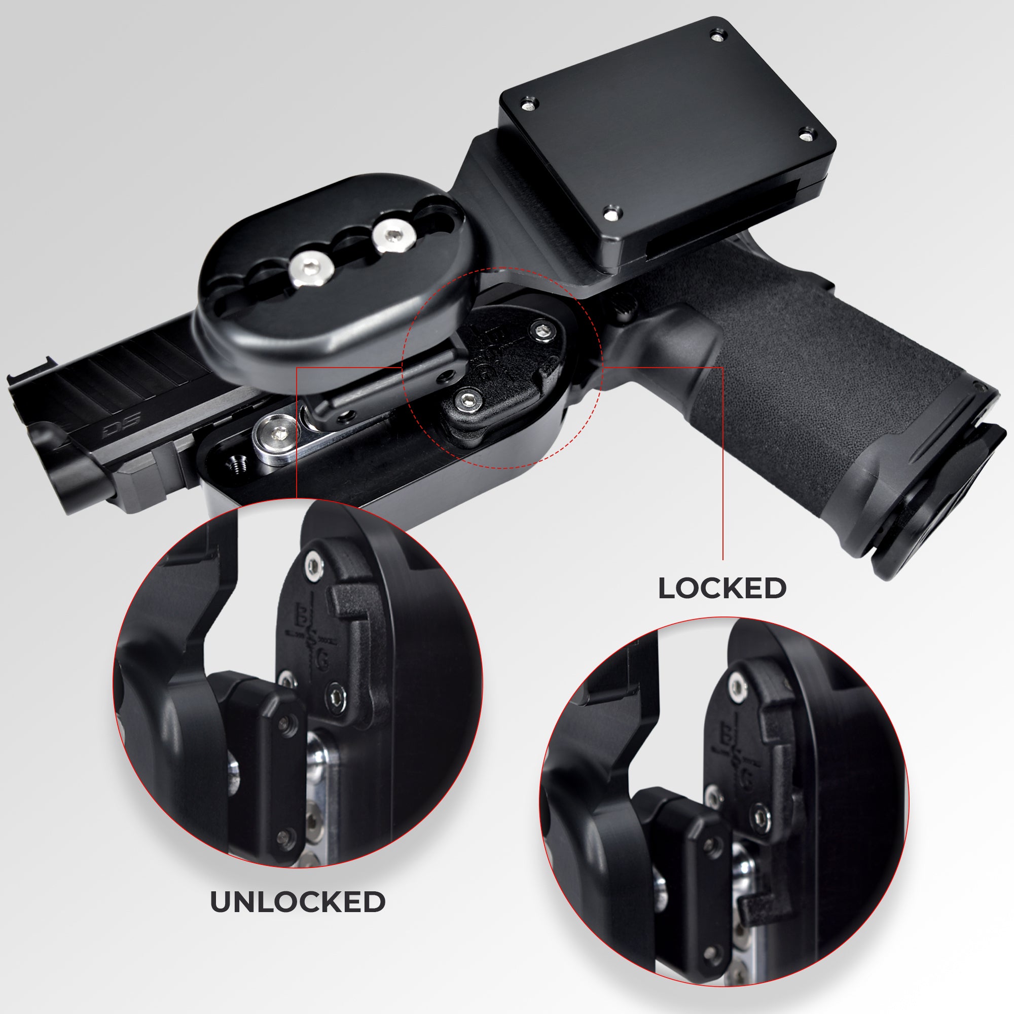 2011 Pro Heavy Duty Competition Speed Holster w/ Magnets