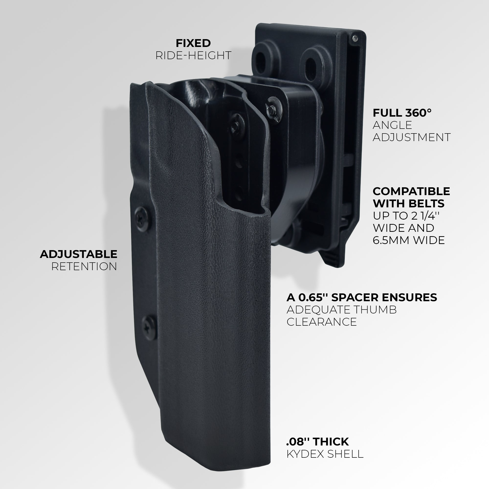 Quick Release IDPA Holster Highlight Image 7