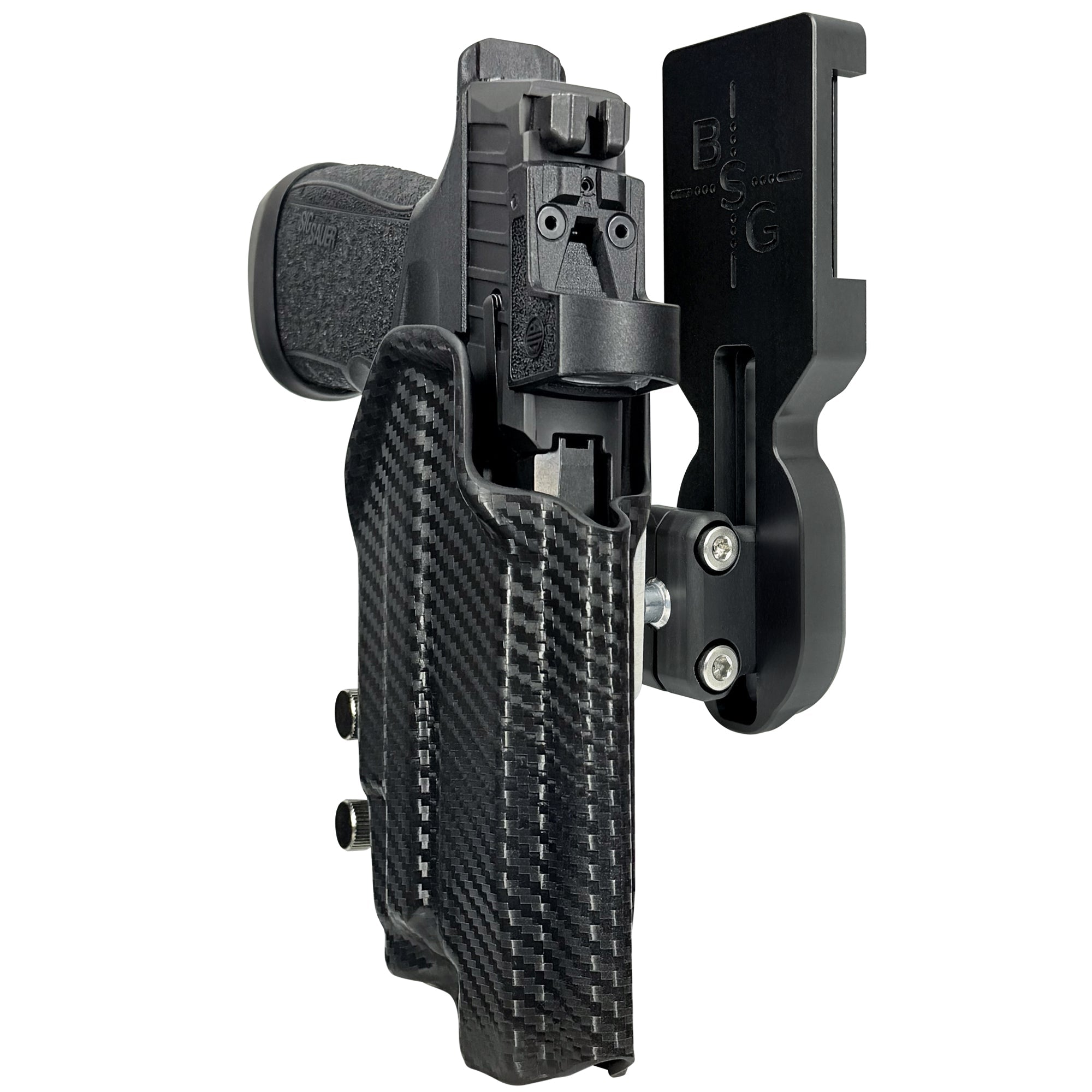 Sig P365 Fuse TLR-7X Pro Ball Joint Competition Holster in Carbon Fiber