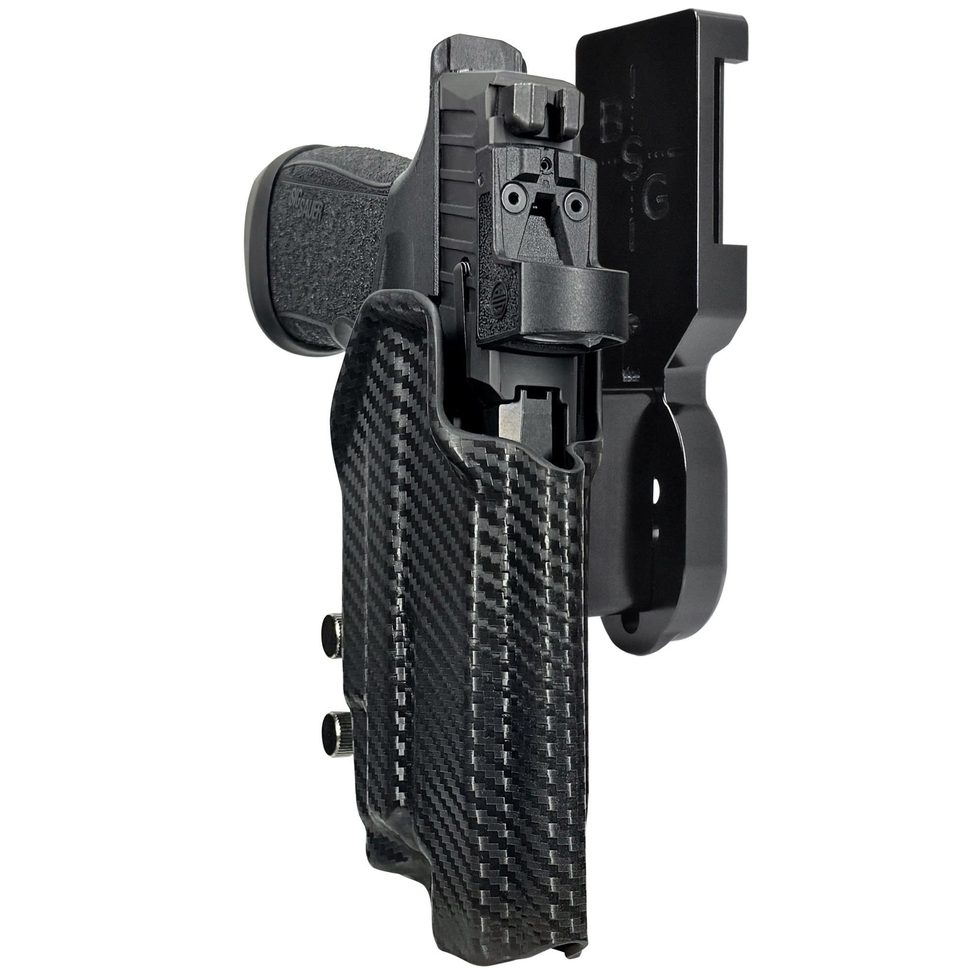 Sig P365 Fuse TLR-7X Pro Heavy Duty Competition Holster in Black / Carbon Fiber