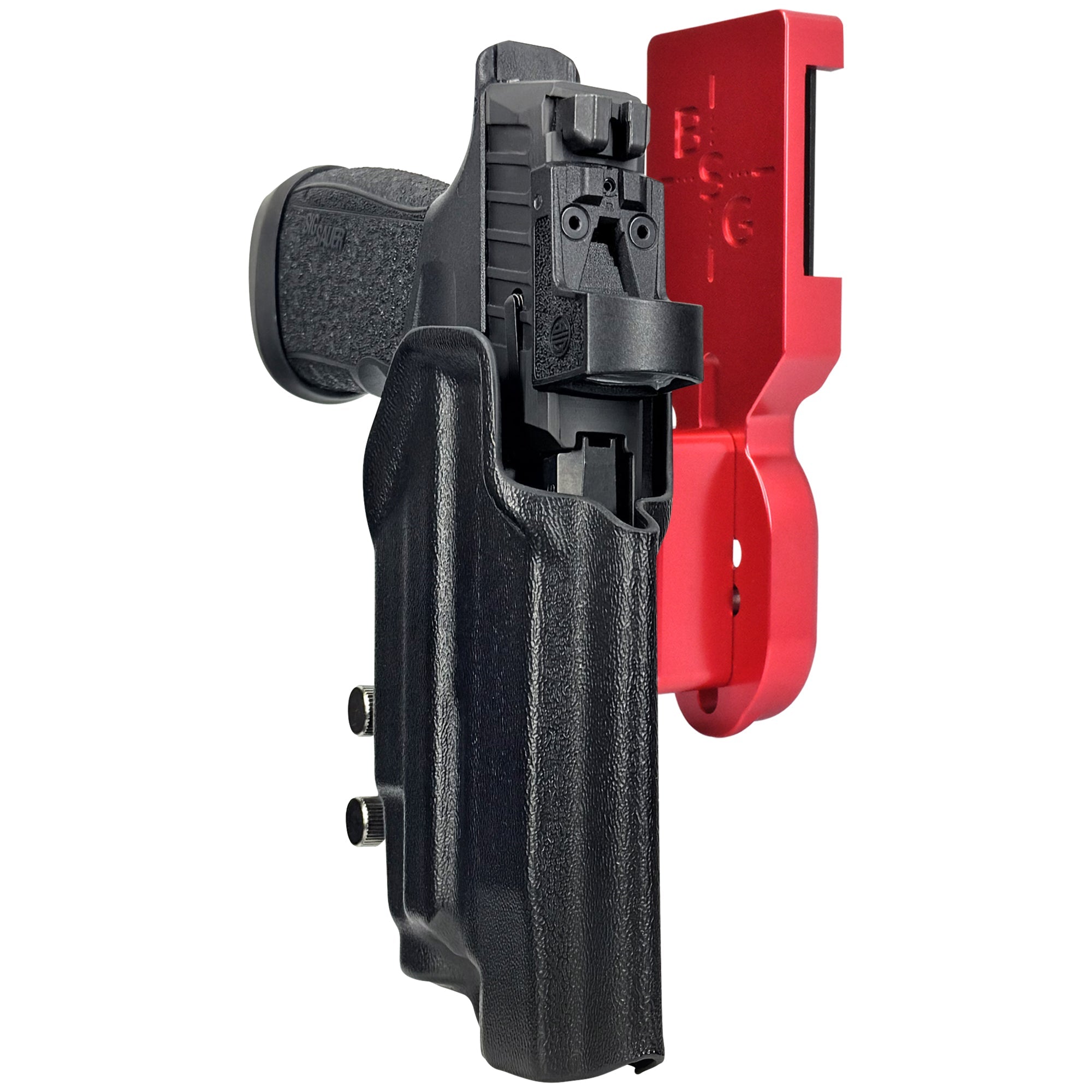 Sig P365 Fuse TLR-7X Pro Heavy Duty Competition Holster in Red / Black