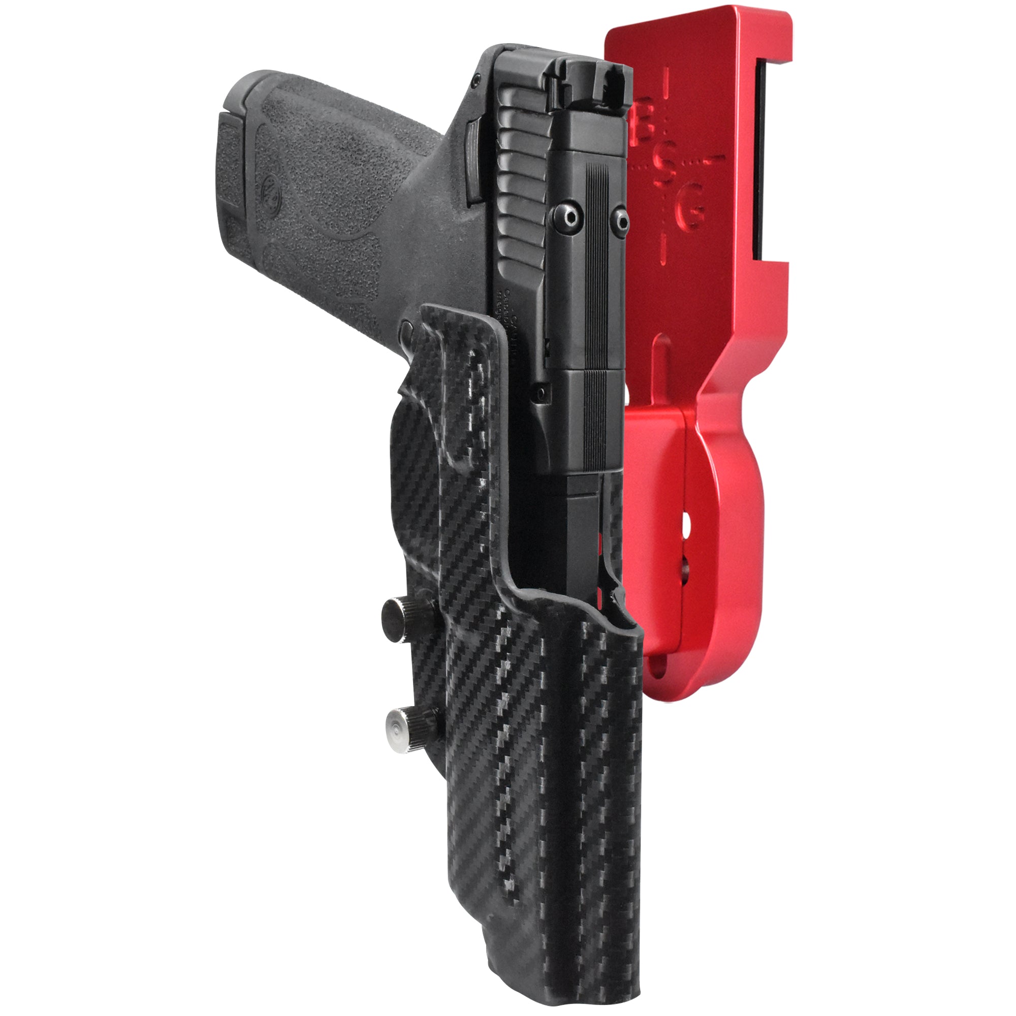 Smith & Wesson M&P 22 Magnum Pro Heavy Duty Competition Holster Red / Carbon Fiber