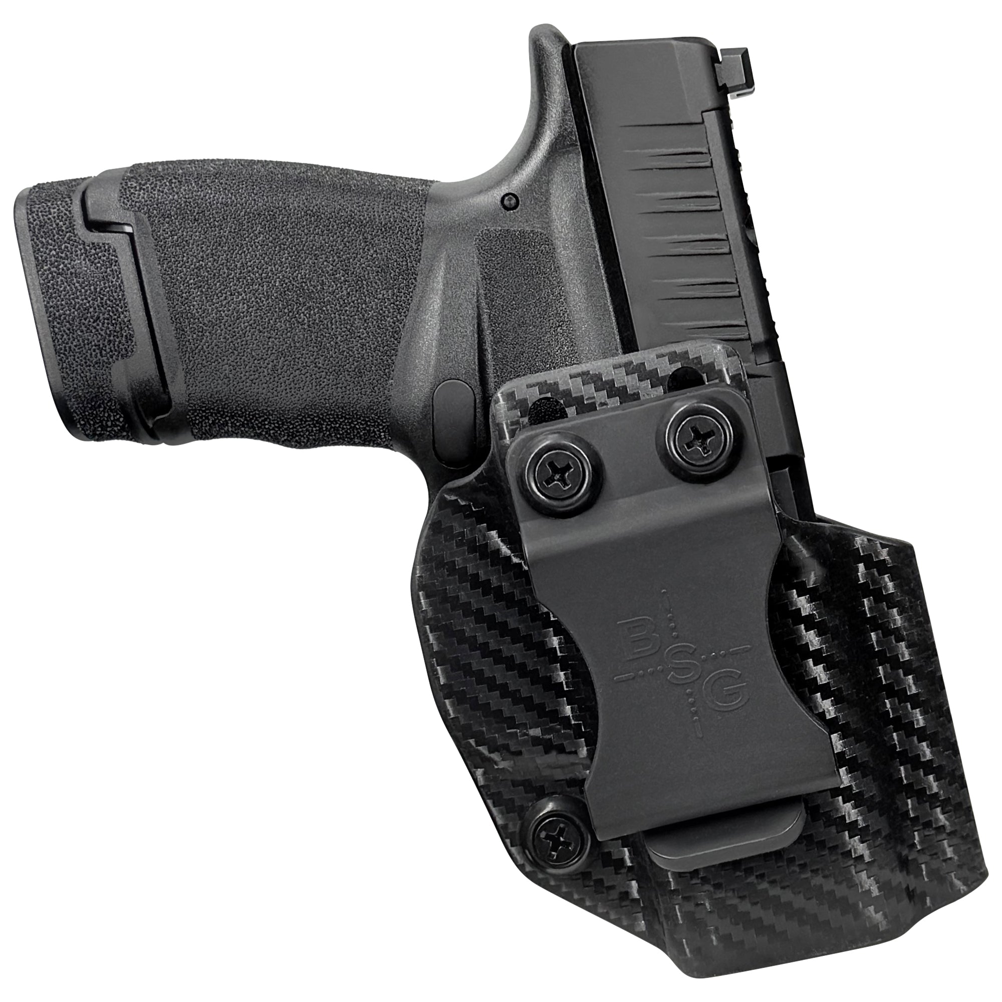 SA Hellcat .380 Inside the Waistband Holster in Carbon Fiber - Front