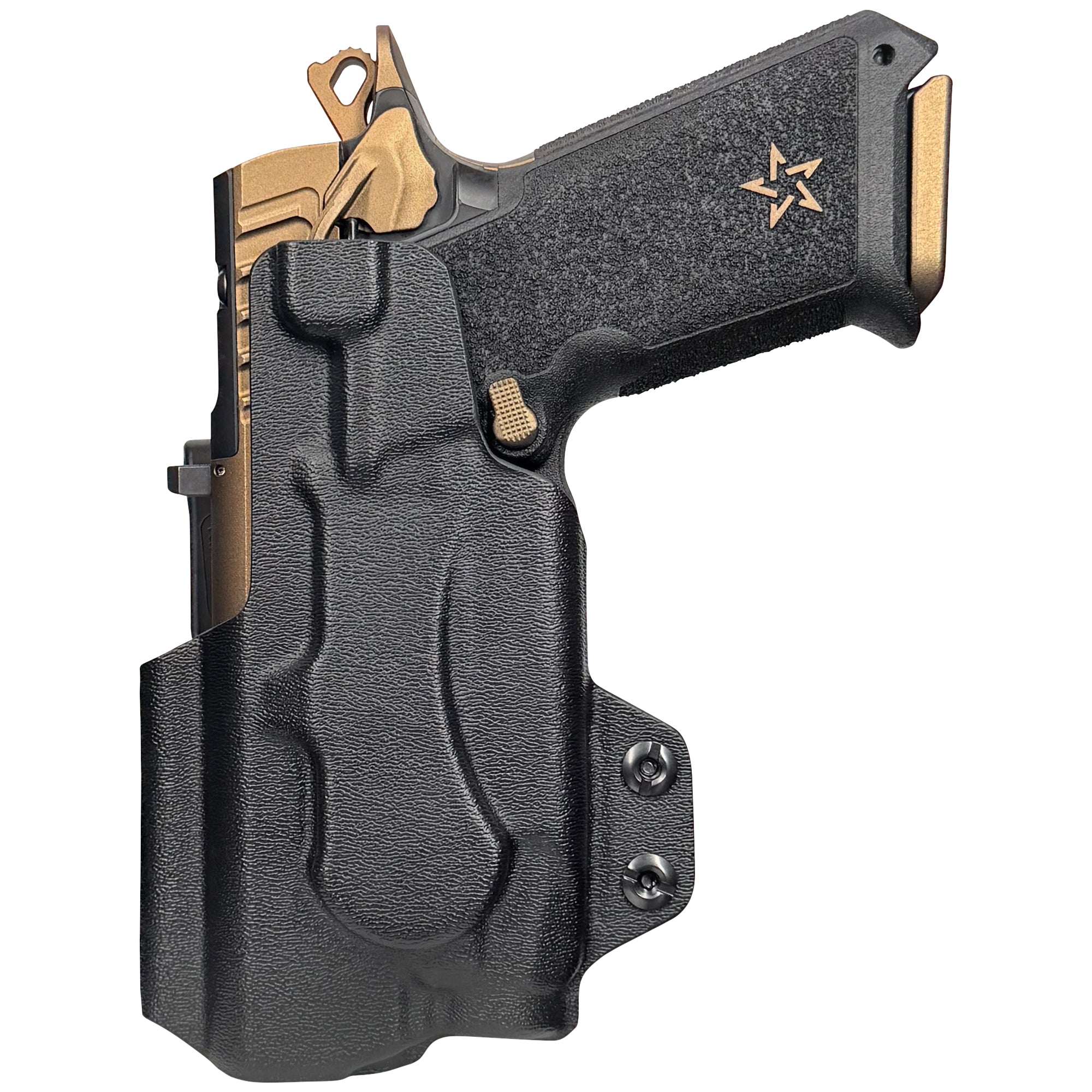 Staccato HD P4 w/ Streamlight TLR-7X AIWB Dual Clip X Holster