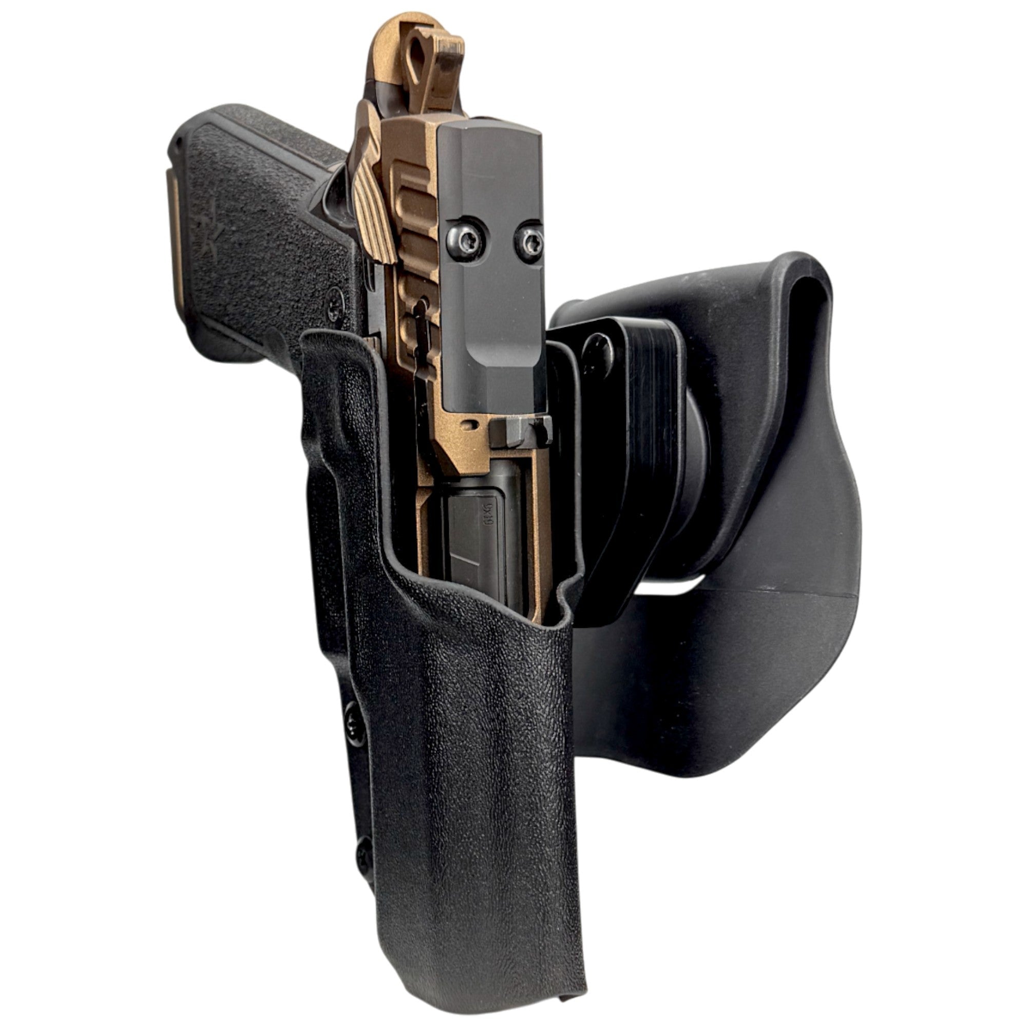 Staccato HD P4 OWB Quick Release Paddle Holster in Black