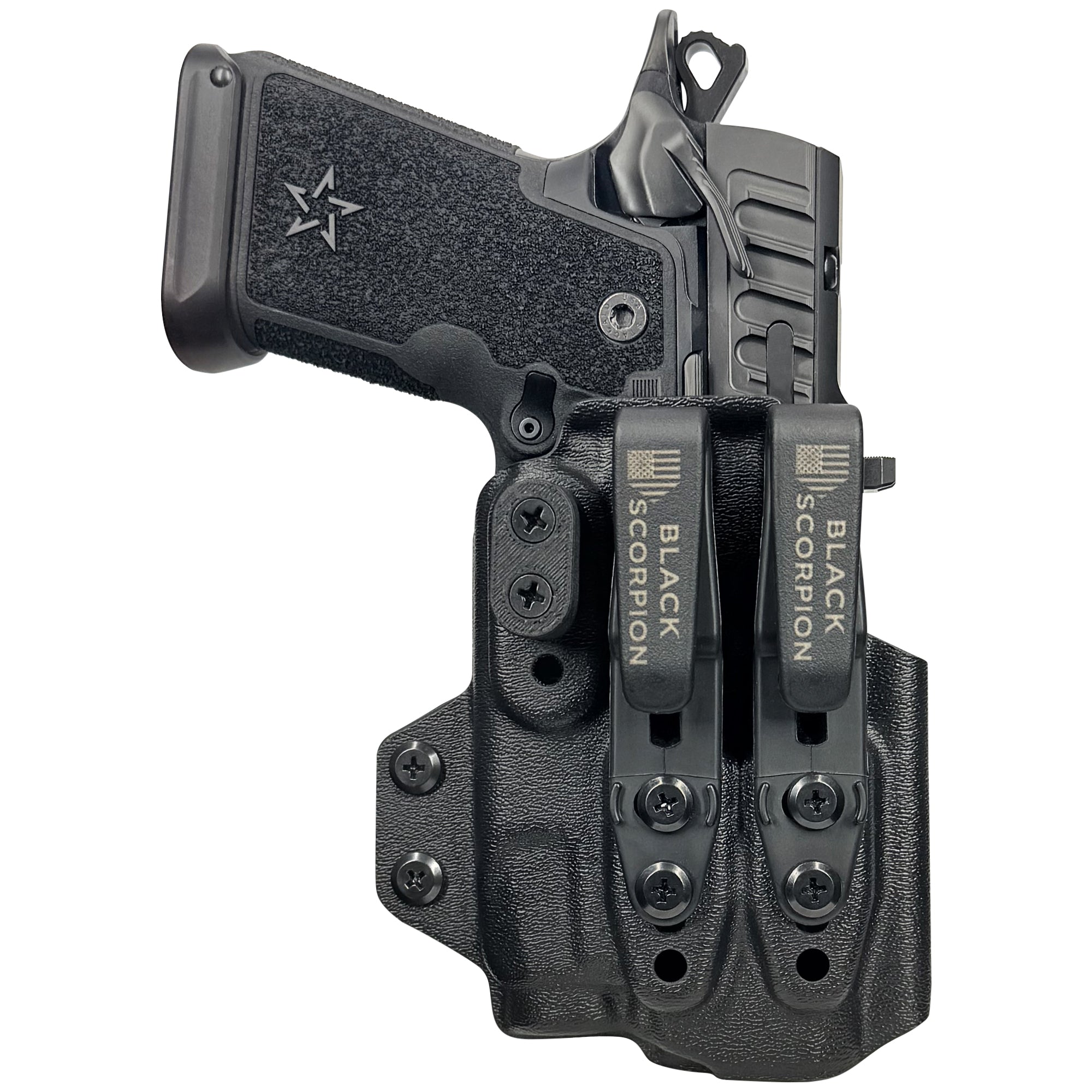 Staccato HD C4X w/ Streamlight TLR-7X AIWB Dual Clip X Holster