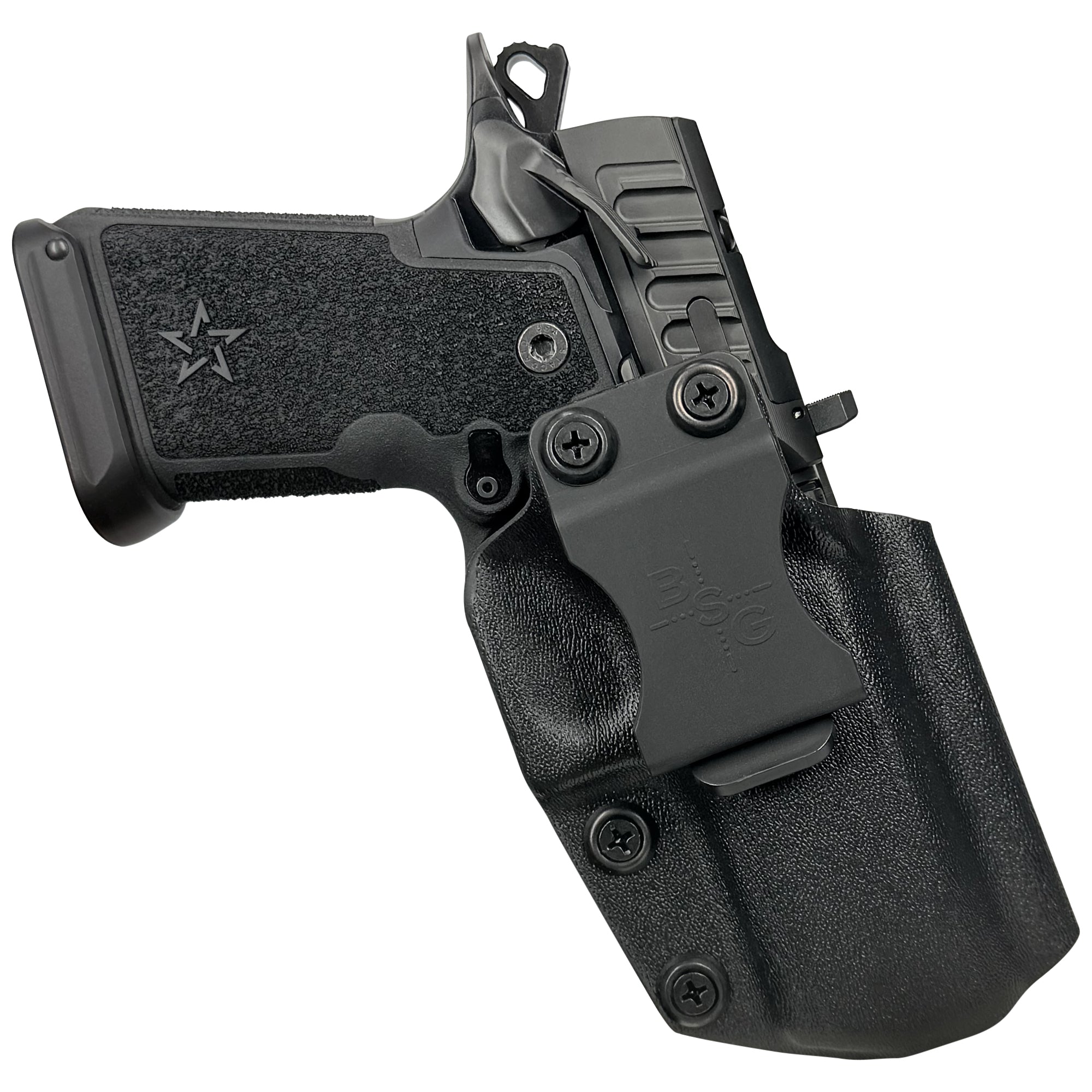 Staccato HD C4X Inside the Waistband Holster in Black - Front