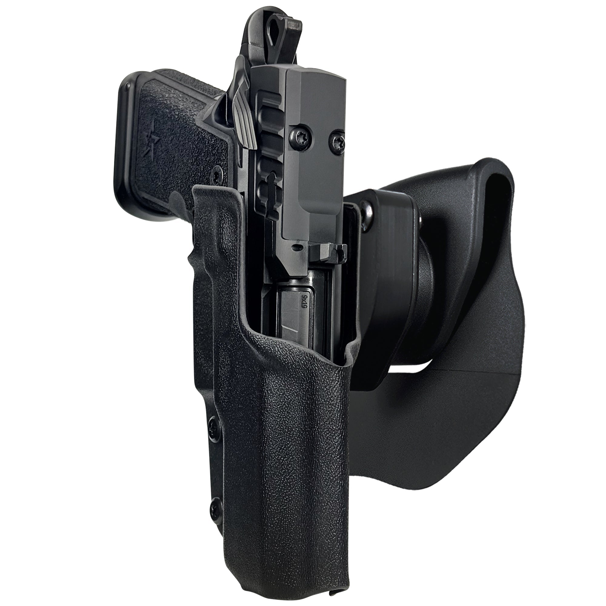 Staccato HD C4X OWB Quick Release Paddle Holster in Black
