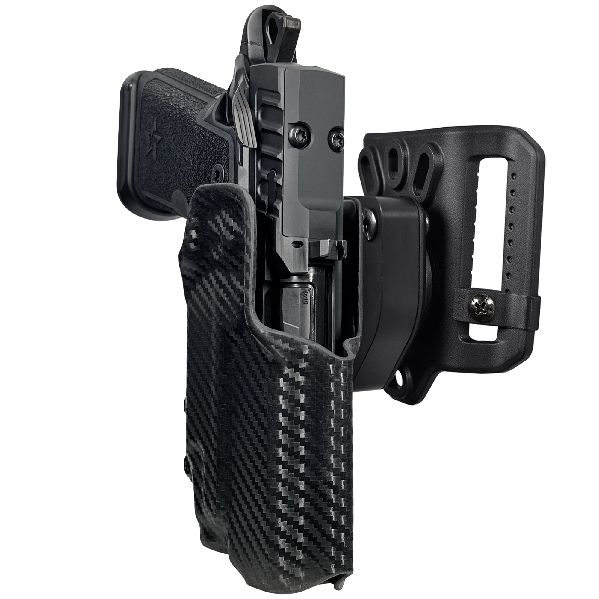 HD C4X TLR-7X Quick Release Belt Loop Holster in Carbon Fiber