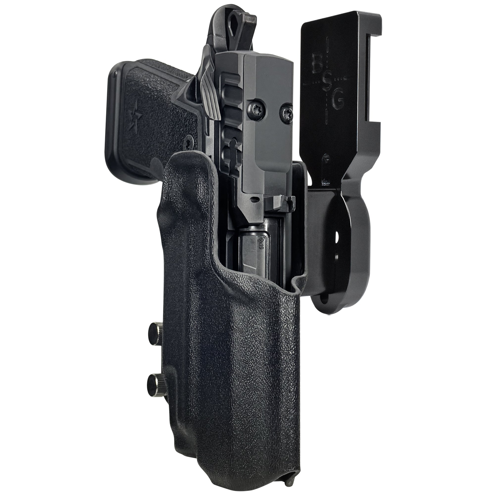 HD P4 TLR7X Pro Heavy Duty Competition Holster in Black / Black