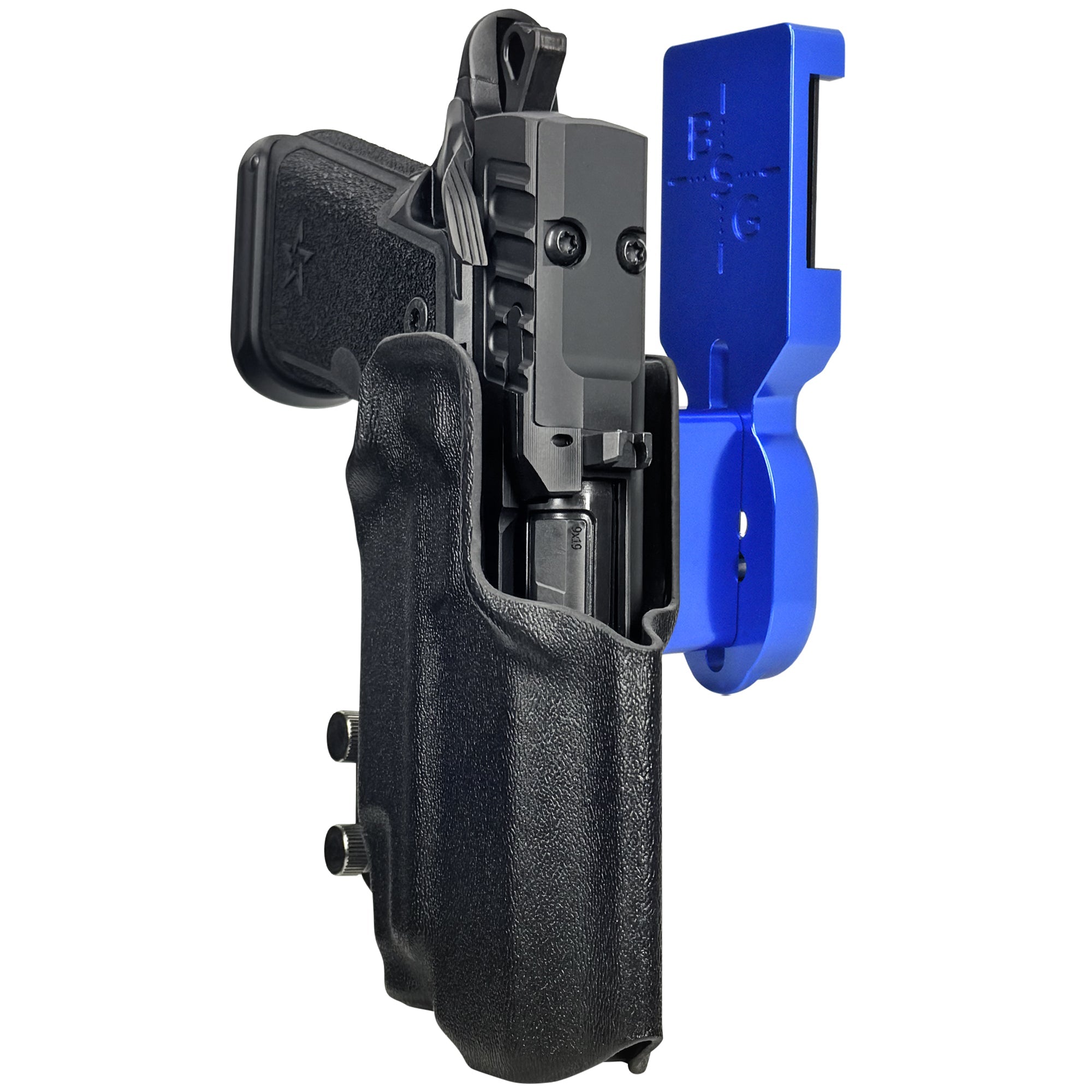 HD C4X TLR-7X Pro Heavy Duty Competition Holster in Blue / Black