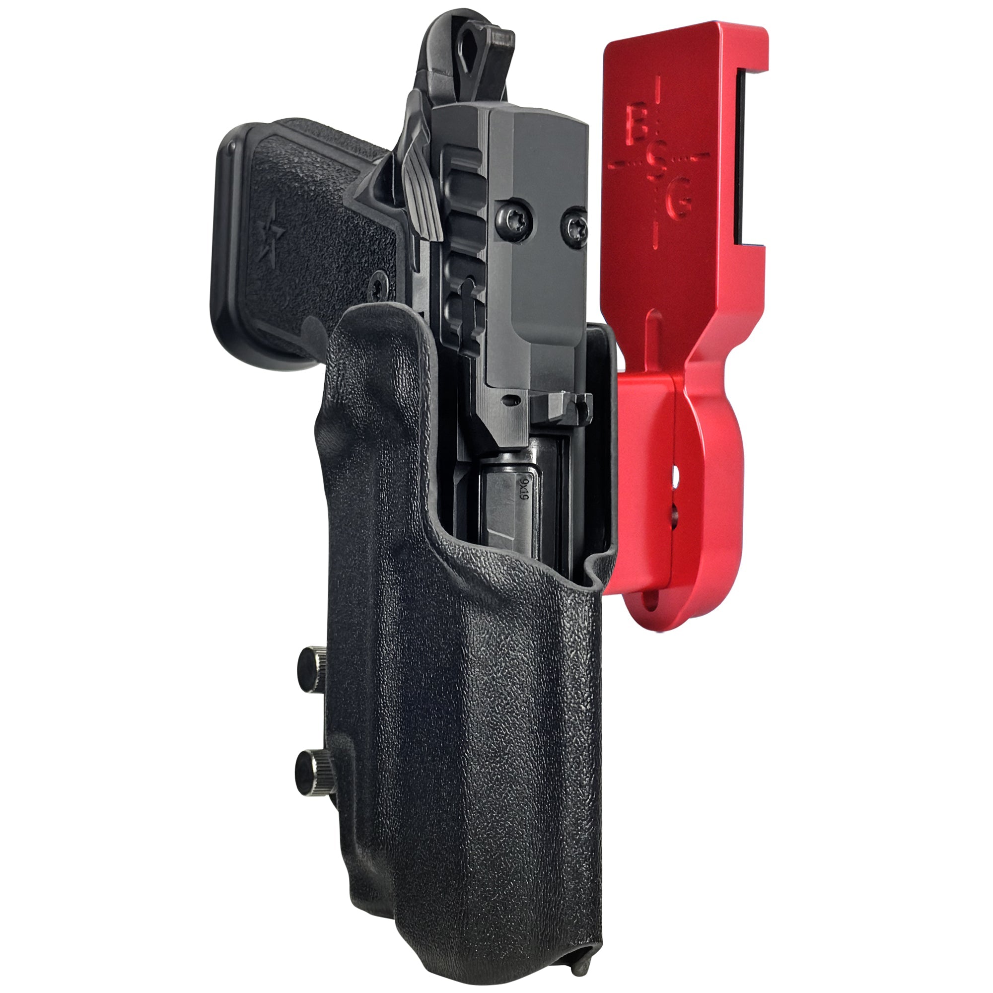 HD C4X TLR-7X Pro Heavy Duty Competition Holster in Red / Black