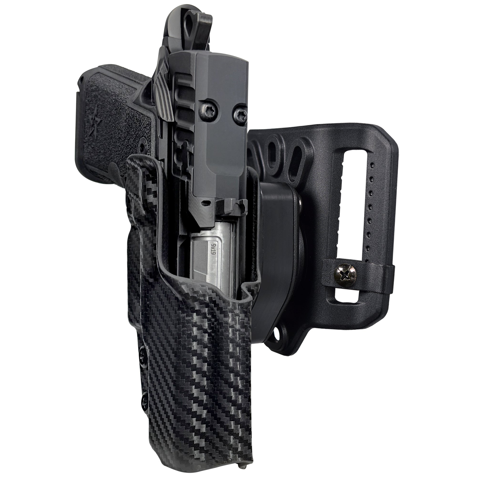 Staccato HD C3.6 Quick Release Belt Loop Holster in Carbon Fiber