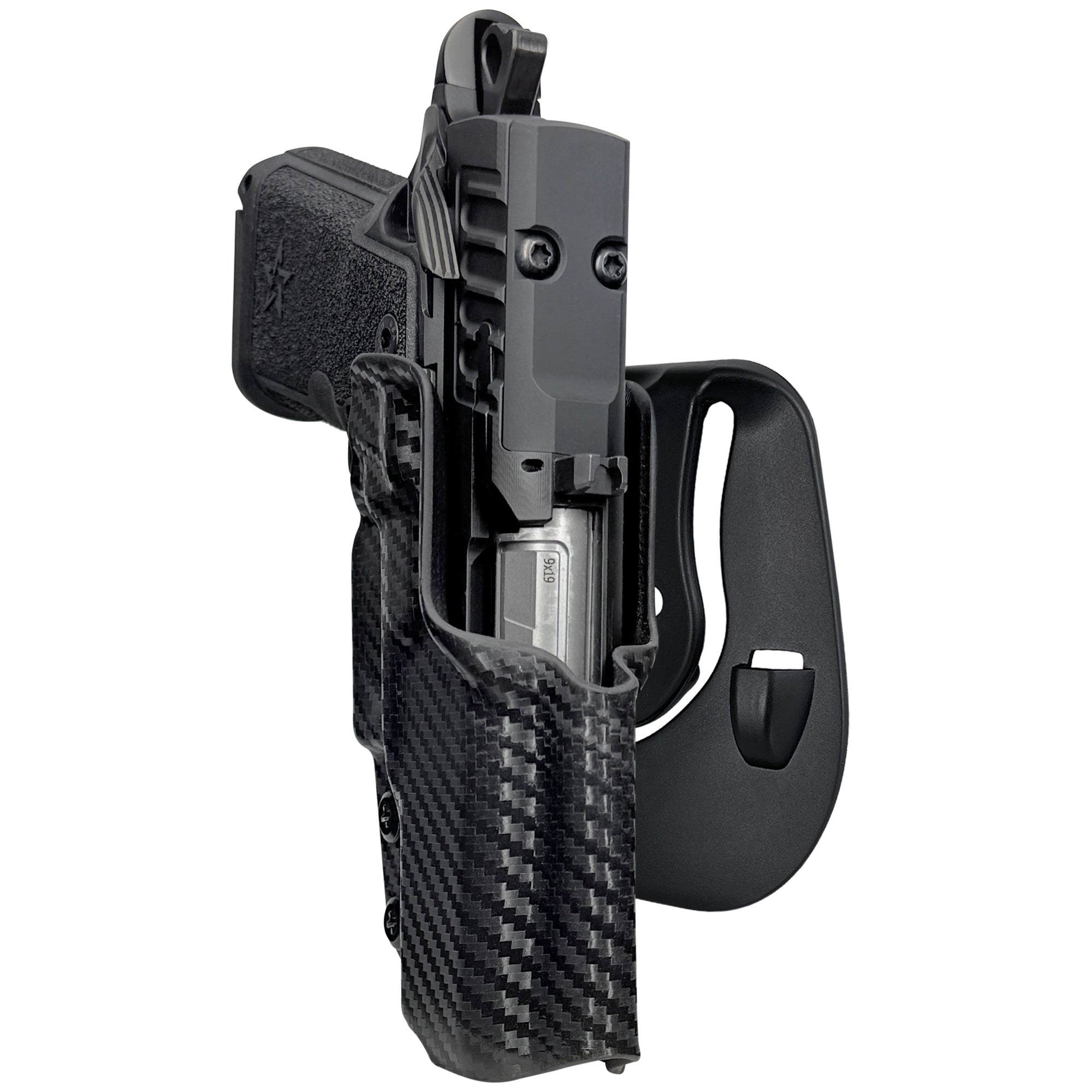 Staccato HD C3.6 OWB Paddle Holster in Carbon Fiber