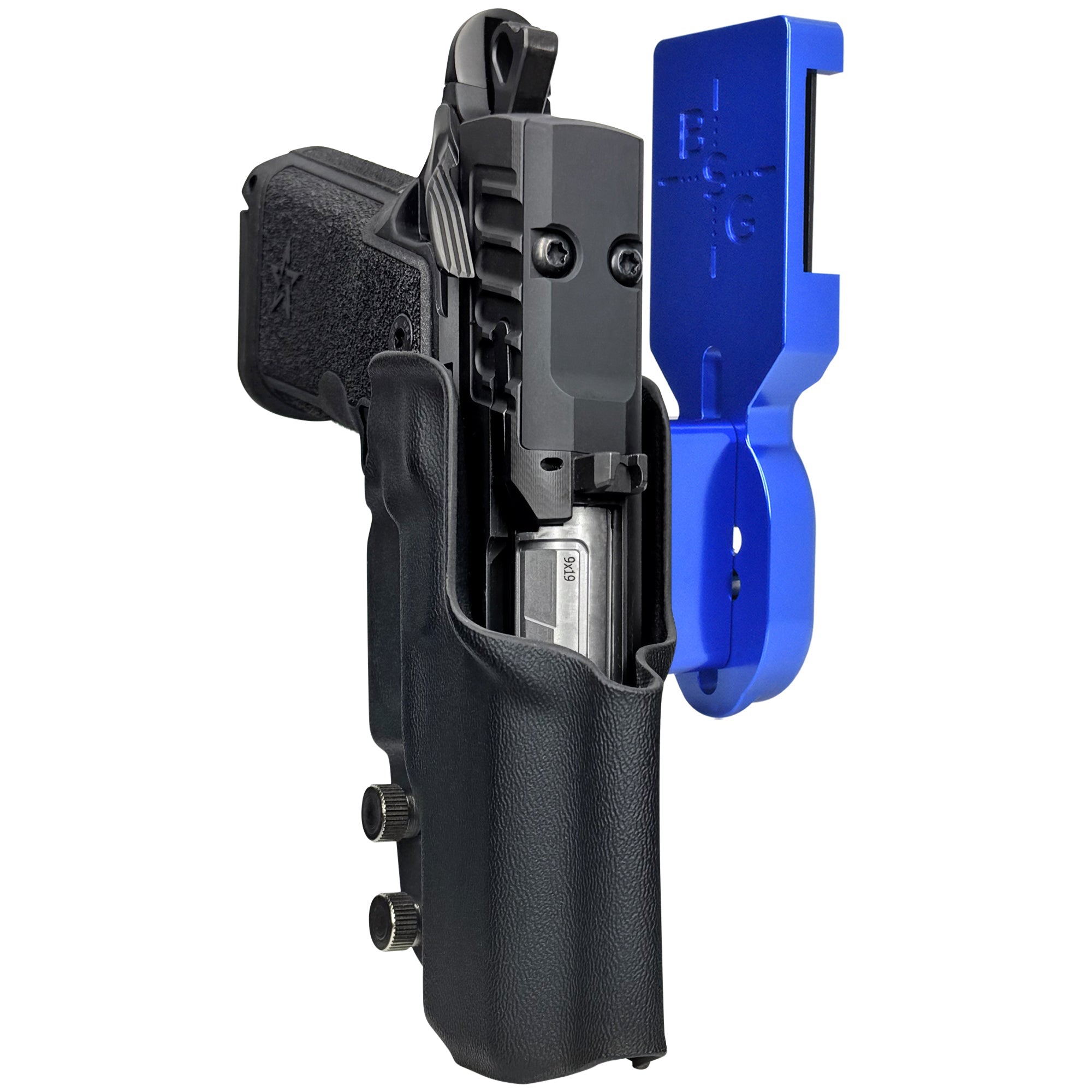 Staccato HD C3.6 Pro Heavy Duty Competition Holster in Blue / Black
