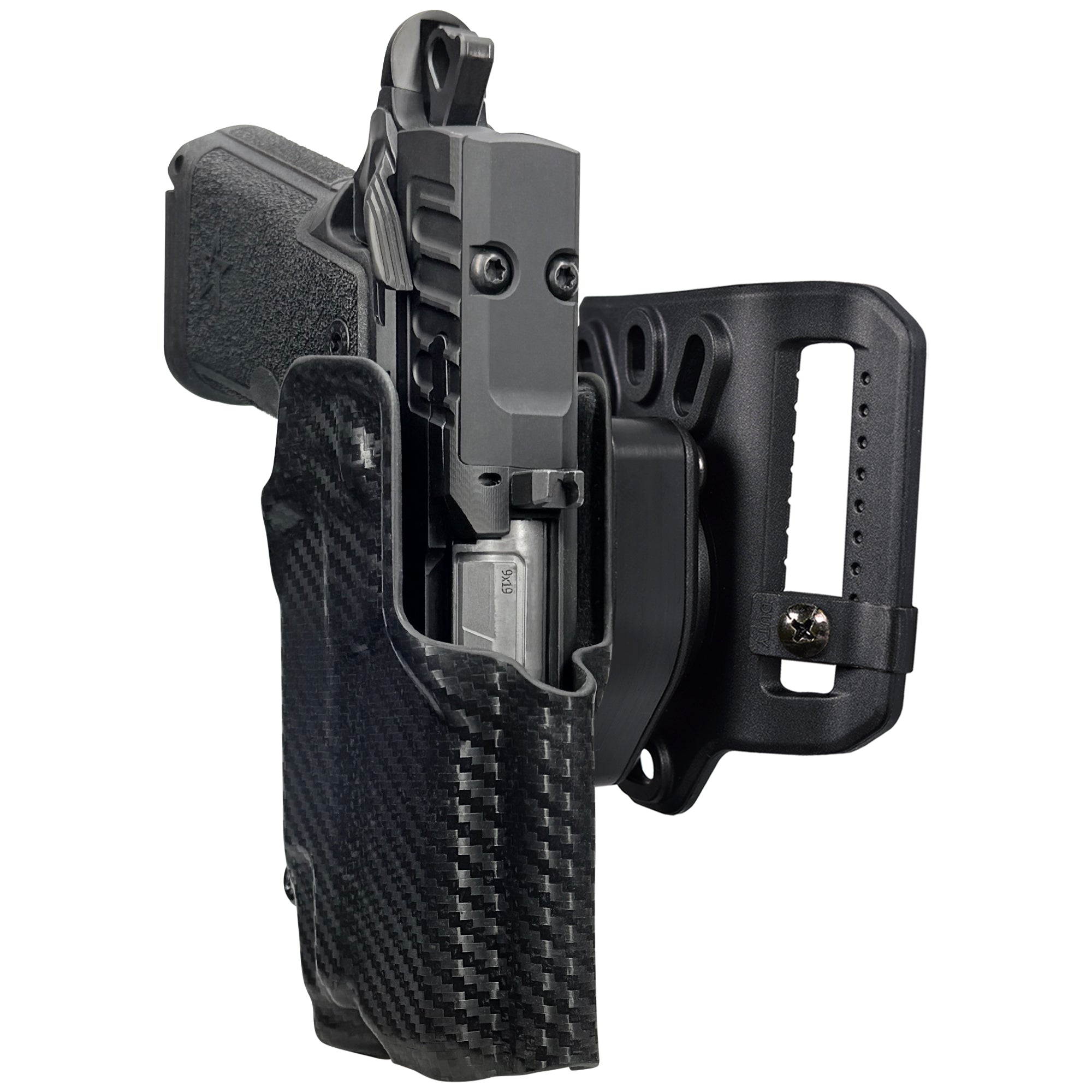 Staccato HD C3.6 TLR7X Quick Release Belt Loop Holster in Carbon Fiber