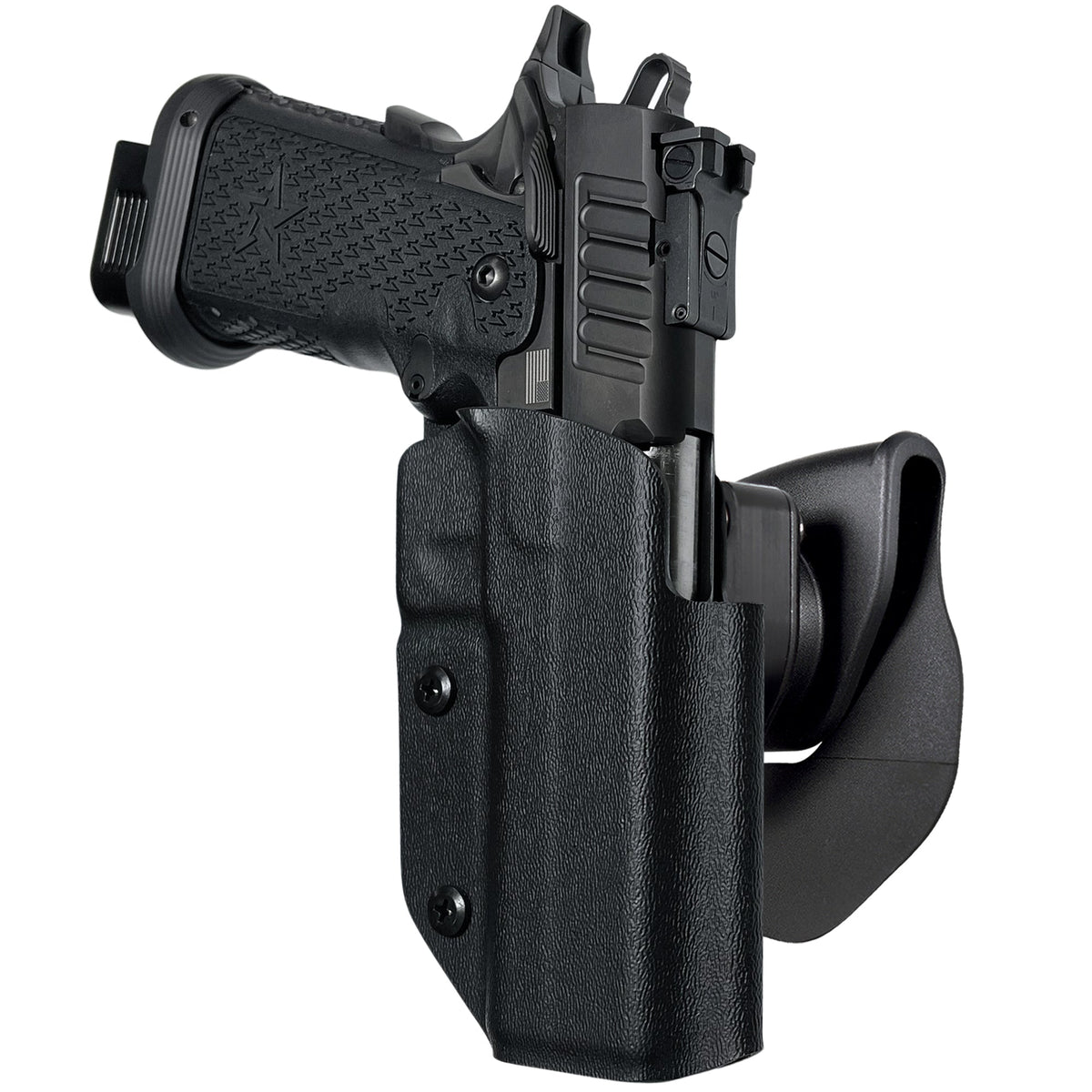 OWB Quick Release Paddle Holster for Staccato P DUO