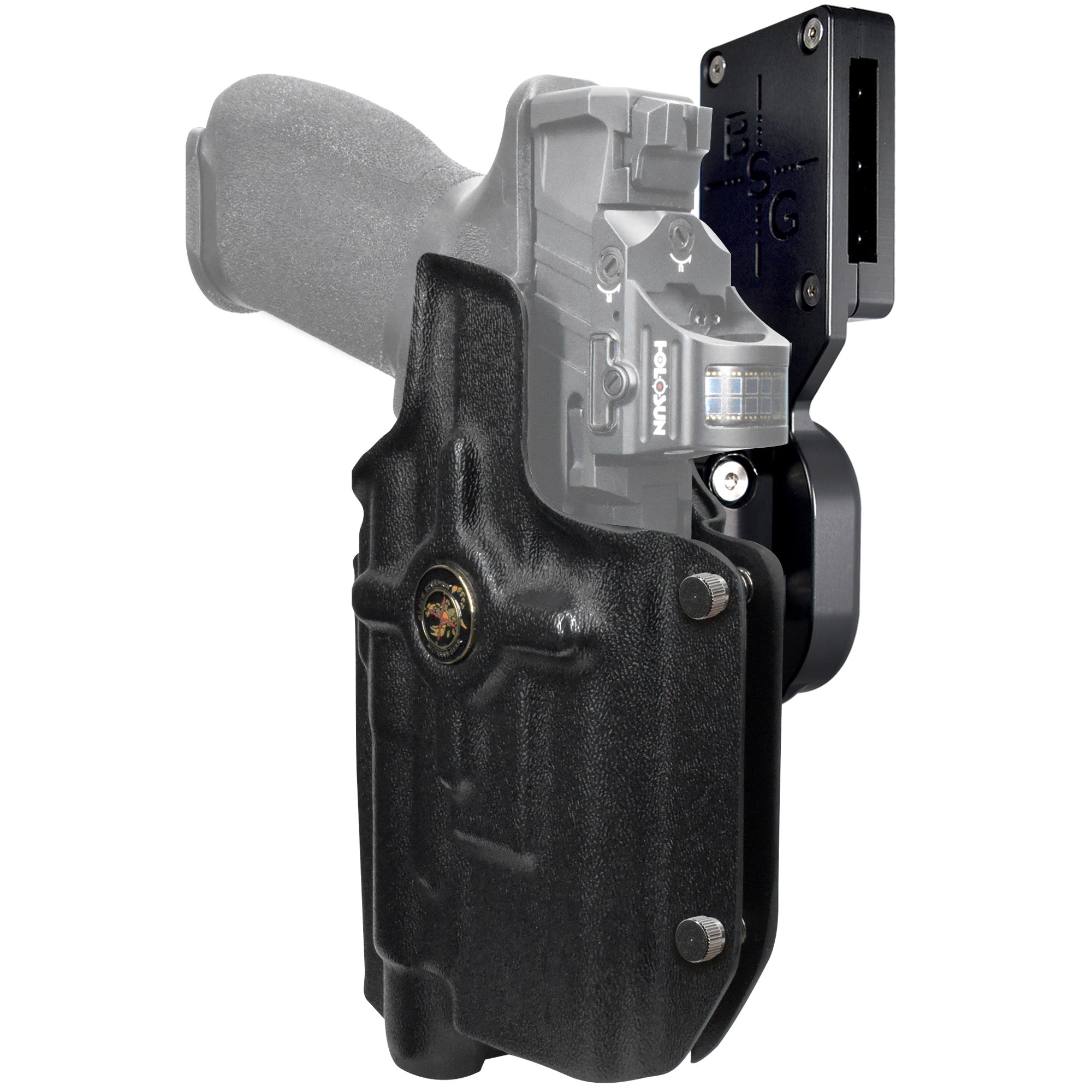 Smith & Wesson M&P 5'' w/ Streamlight TLR-1 HL Pro Ball Joint Competition Holster