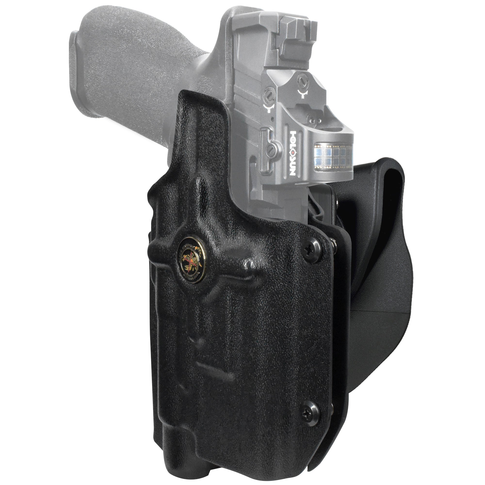 Smith & Wesson M&P 5'' w/ Streamlight TLR-1 HL OWB Quick Release Paddle Holster
