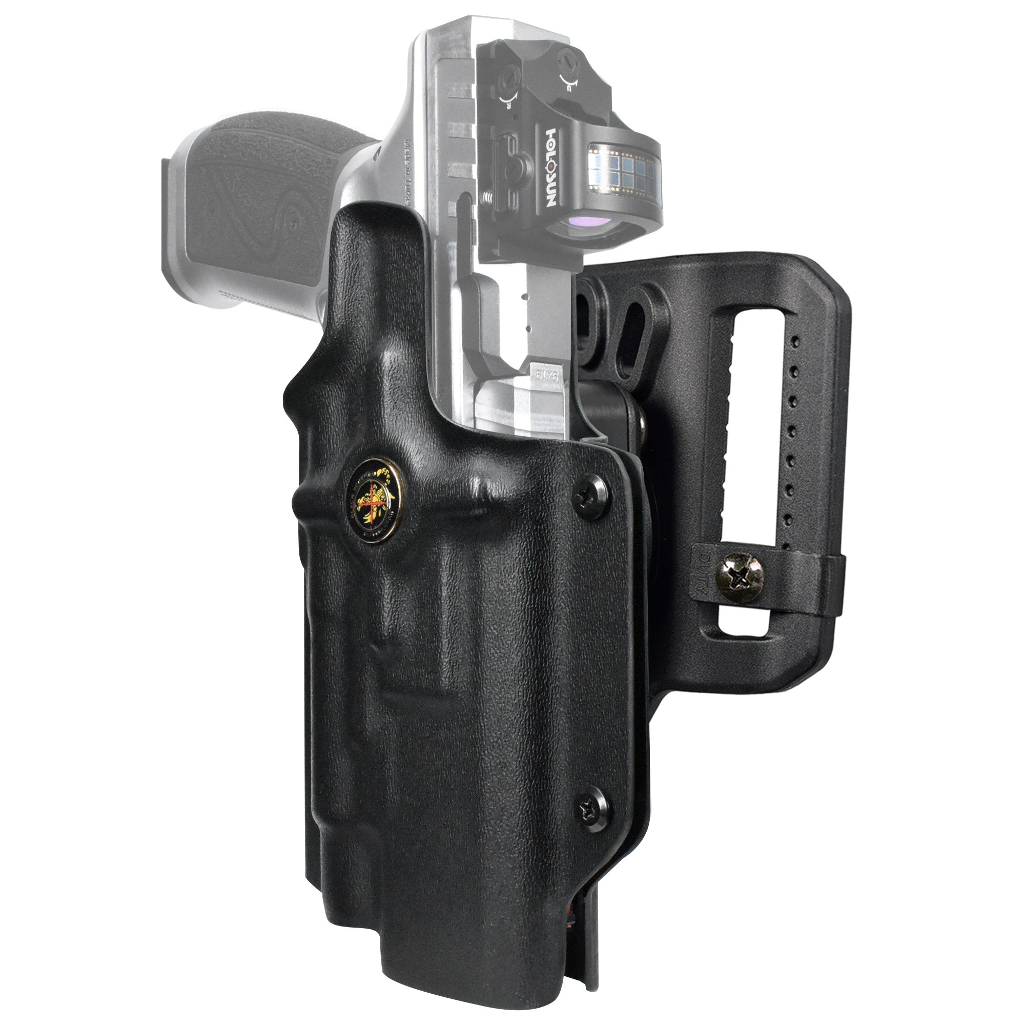nebo 5089 csi flashlight holster Quick Release Belt Loop for CZ Shadow 2 w/ Streamlight TLR-1 HL HJC HJ-05 Face Shield Color:MAT BLK Size_Medium Arrival Message AP Saddlery for