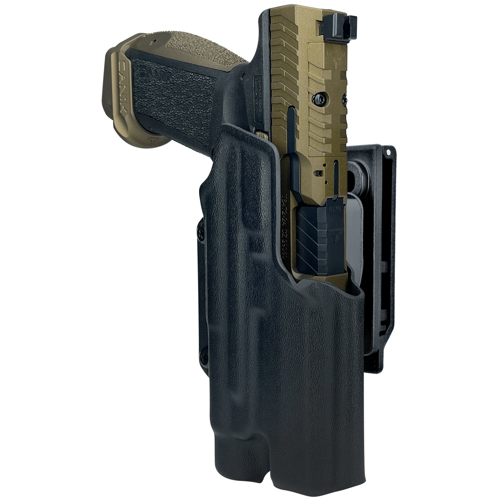 Canik TTI Combat TLR1 Quick Release IDPA Holster in Black