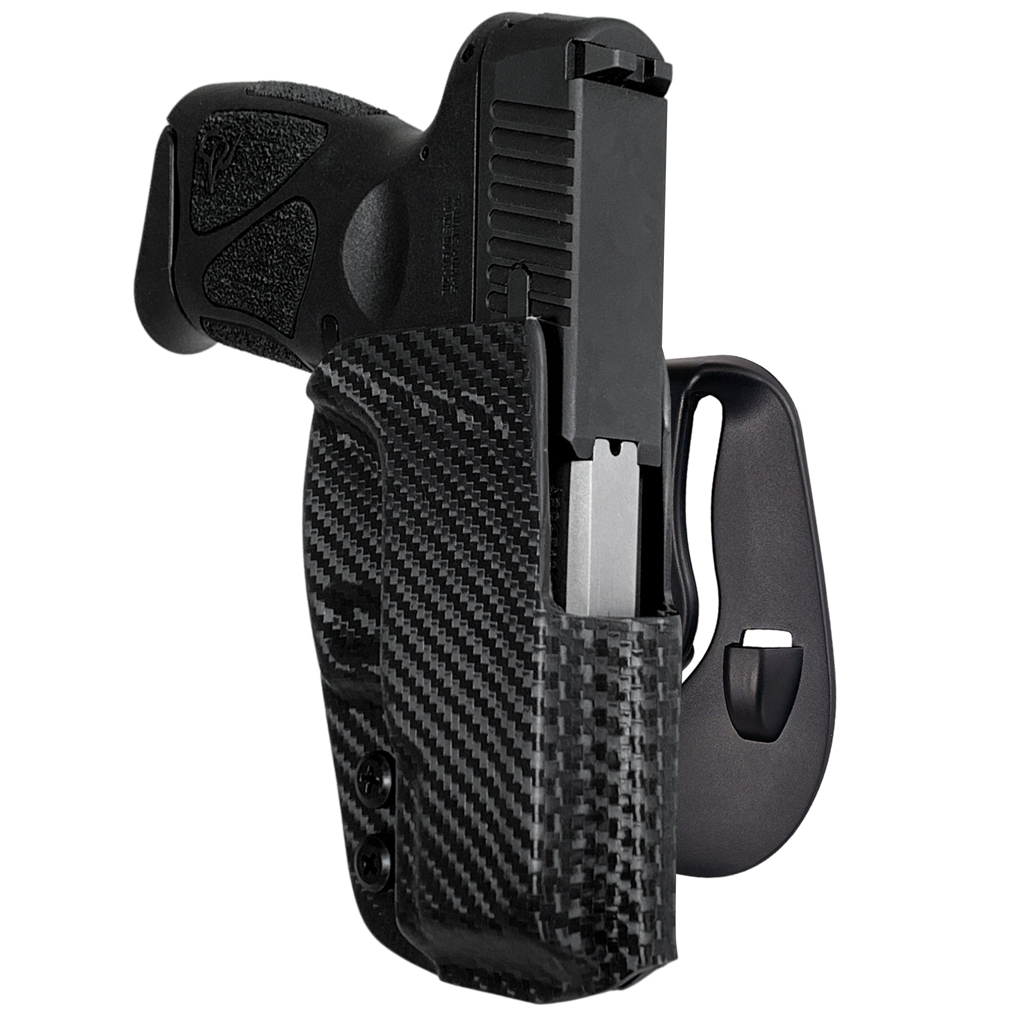 Taurus G2c OWB Paddle Holster in Carbon Fiber