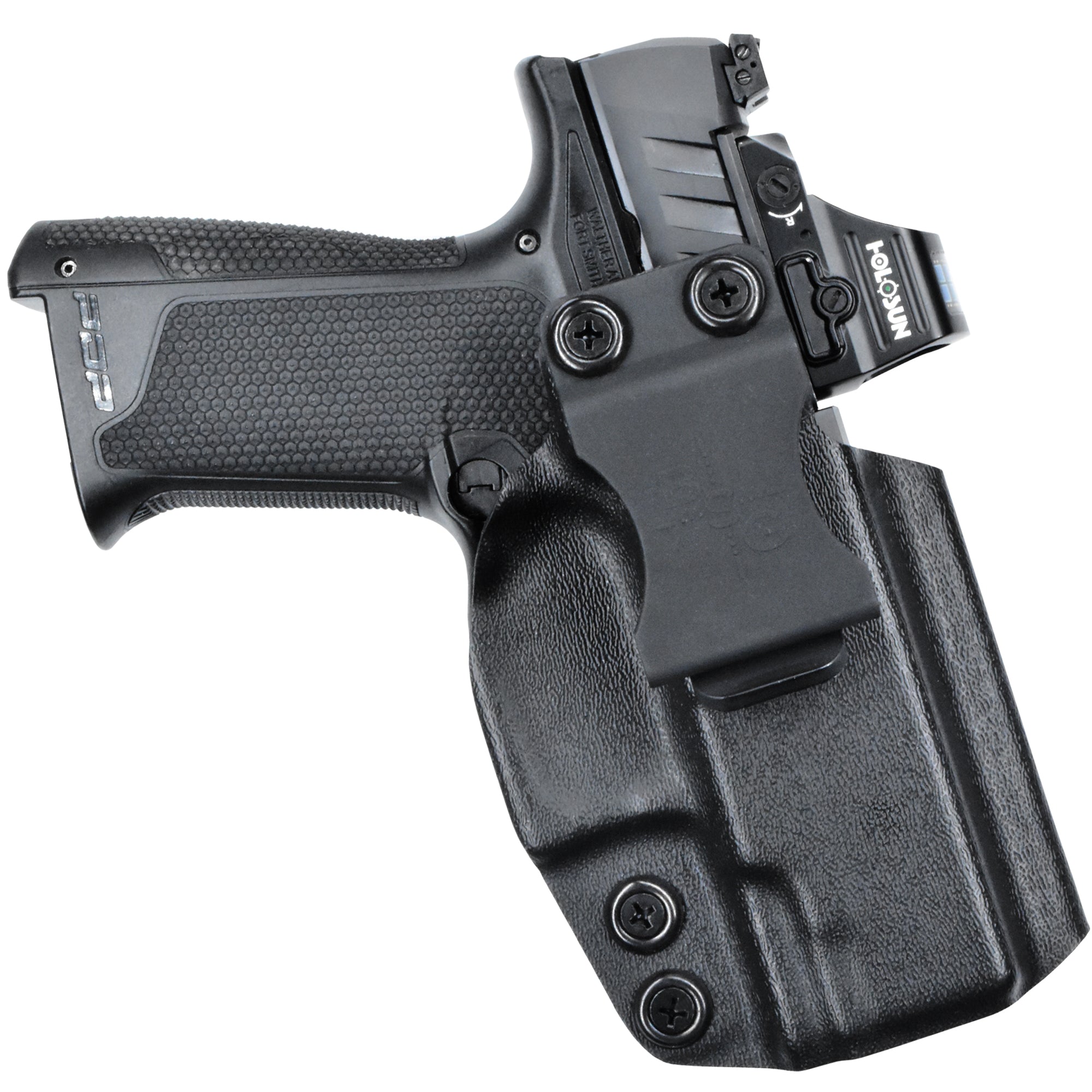 Walther PDP F 3.5in Inside the Waistband Holster in Black - Front