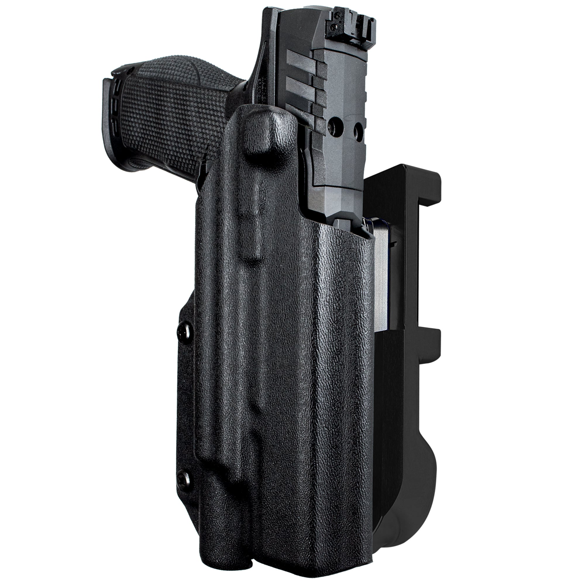 Walther PDP 5'' X300U-A IDPA Quick Mount Holster with Black Belt Attachment, Black Holster Shell