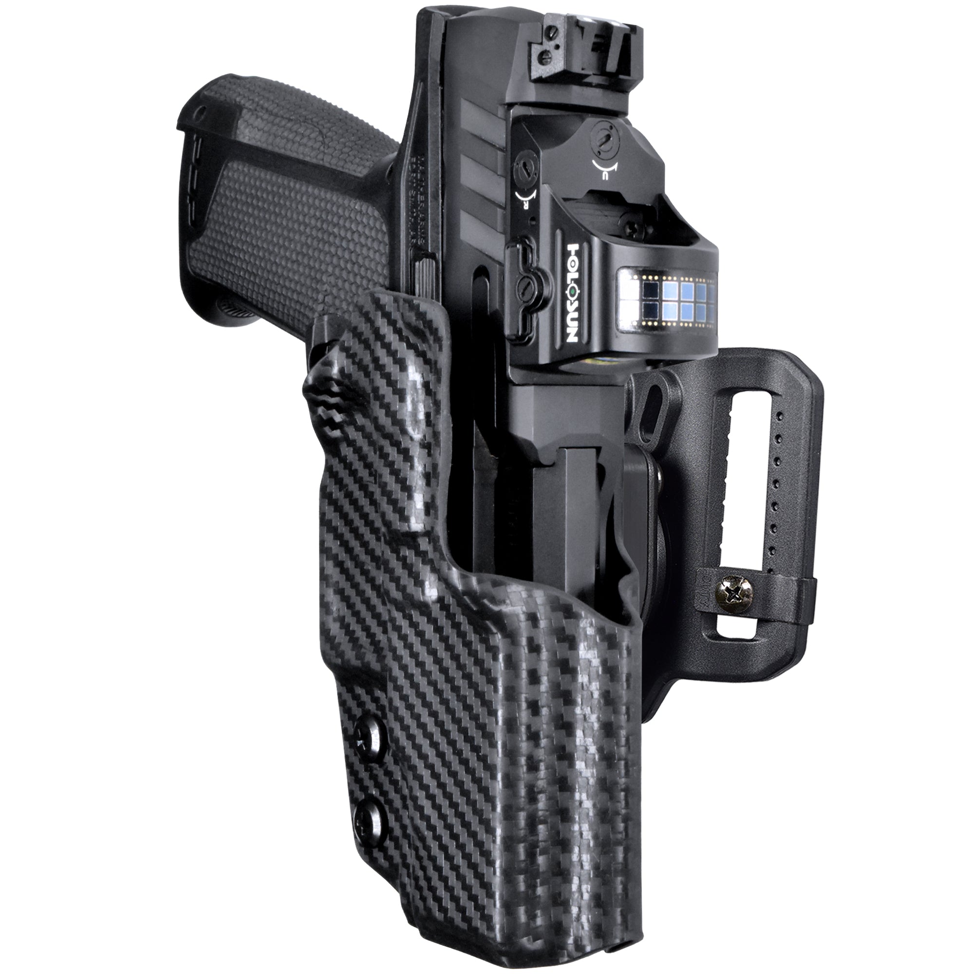 Walther PDP F Series 3.5'' OWB Quick Release Belt Loop Holster