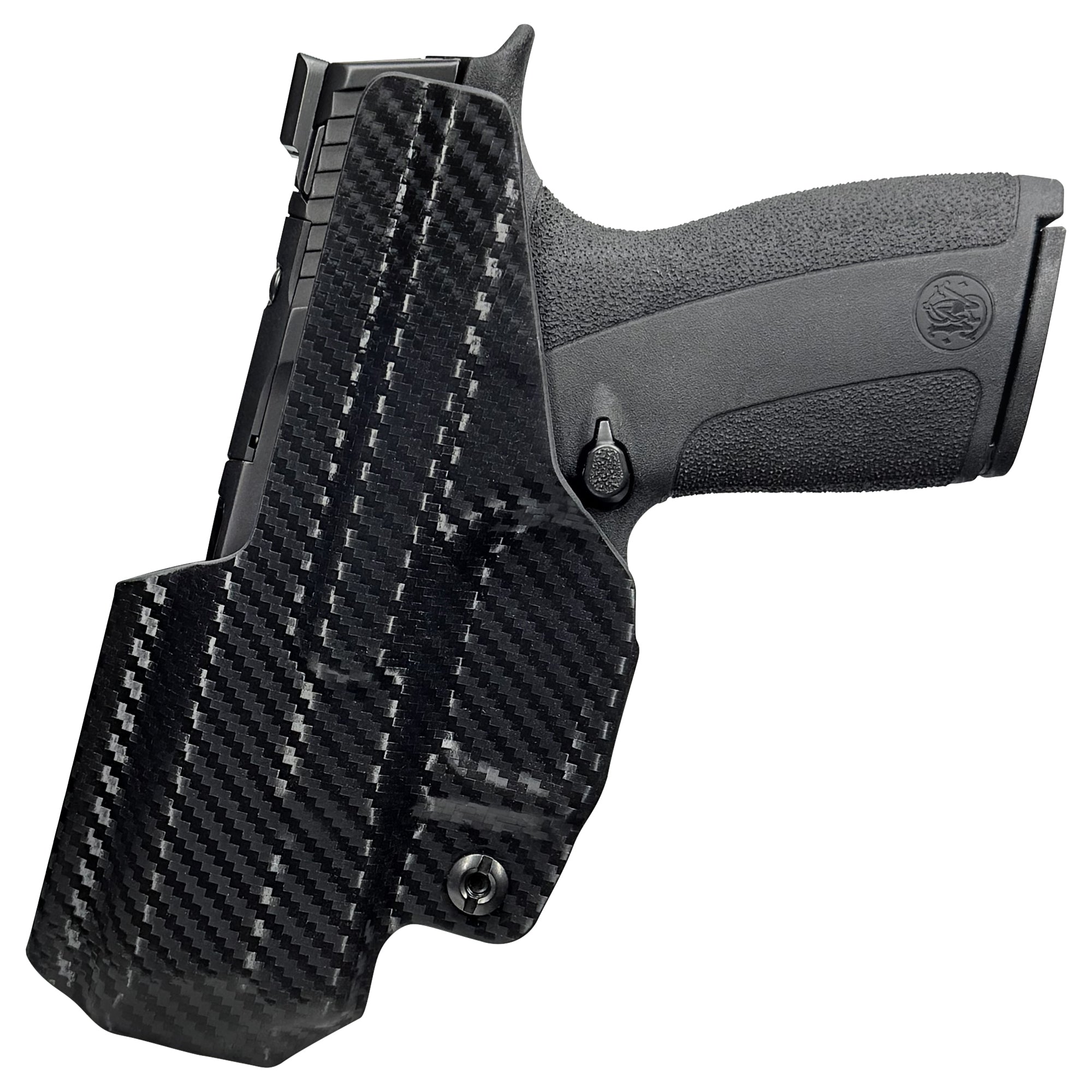 S&W M&P Shield X Inside the Waistband Holster in Carbon Fiber - Rear