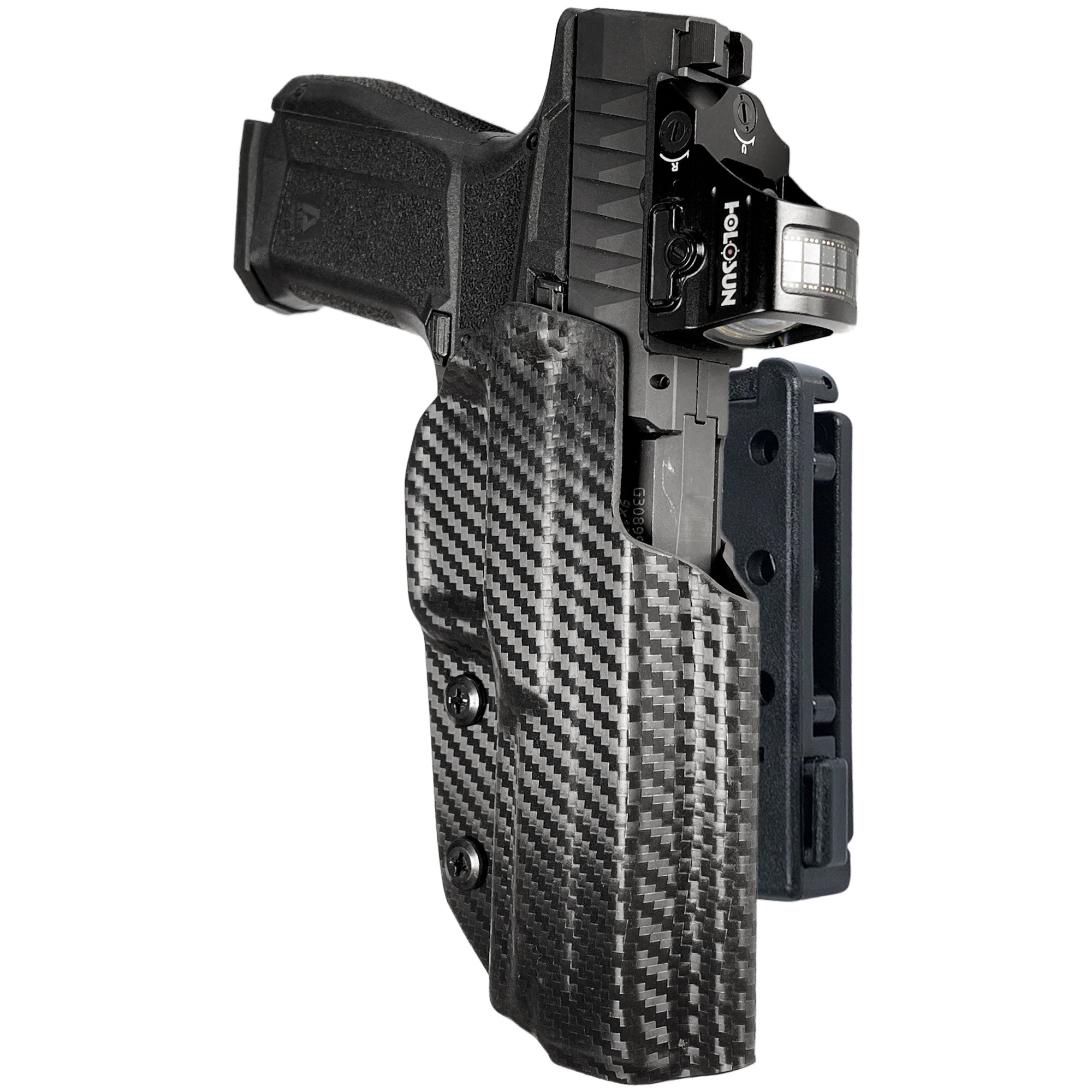 AREX Delta L Gen 2 Pro IDPA Competition Holster in Carbon Fiber