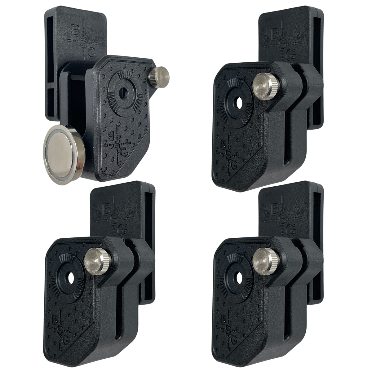 Ambidextrous Double-Stack Magazine Pouch For 9mm & .40 S&W Pistols - OWB Belt Mount