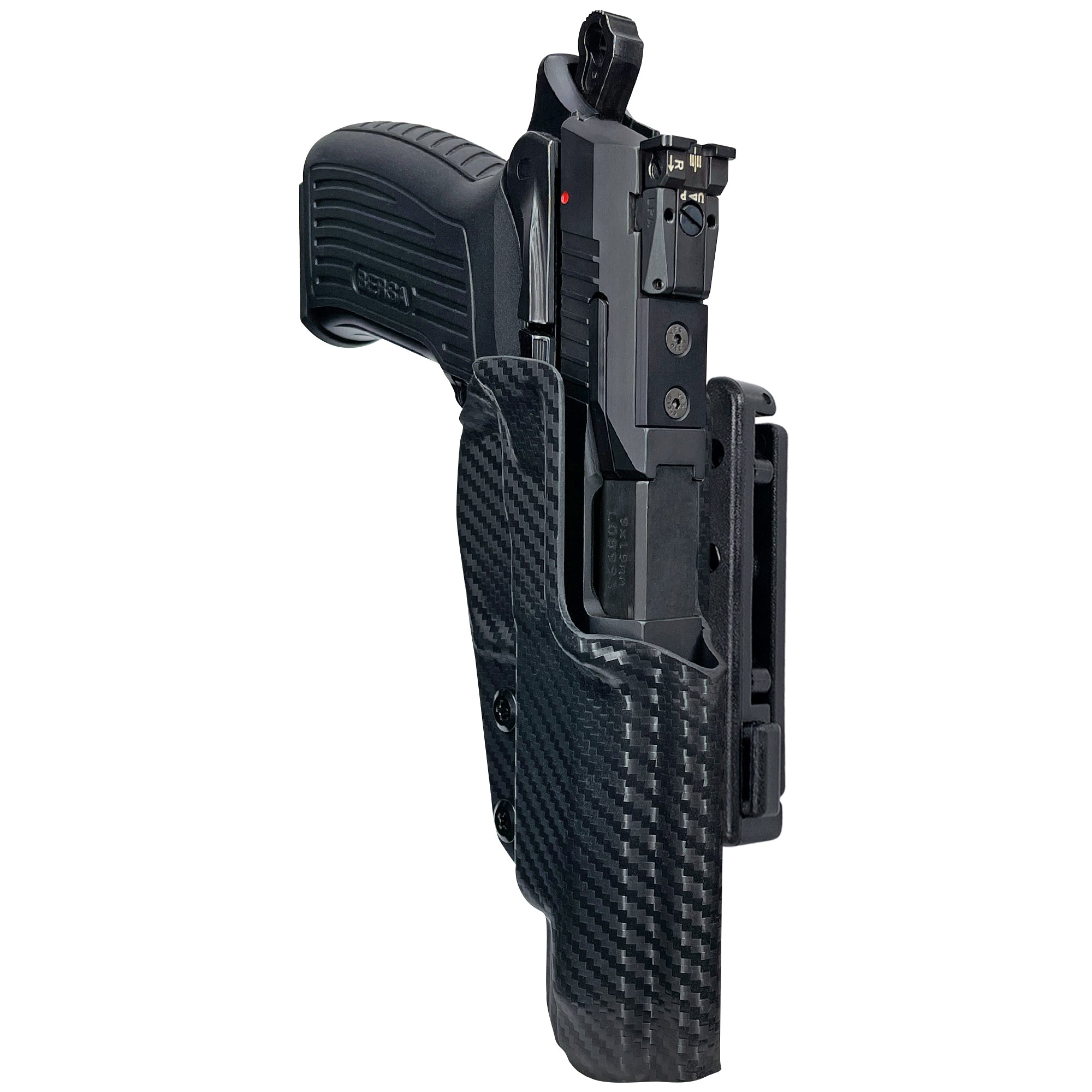 Bersa TPR9 XT Pro IDPA Competition Holster in Carbon Fiber